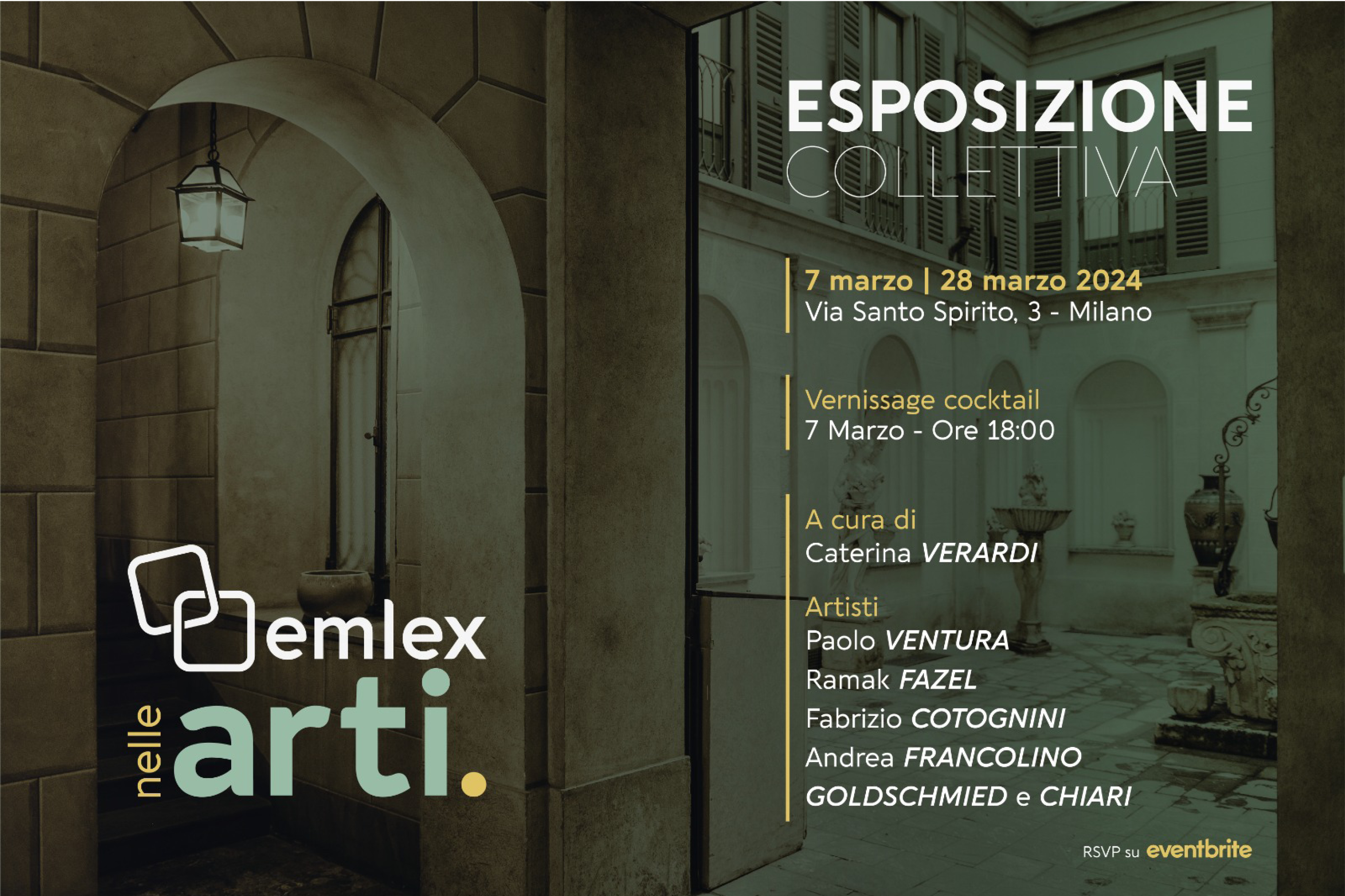 Ramak Fazel | Emlex nelle Arti  Group Show