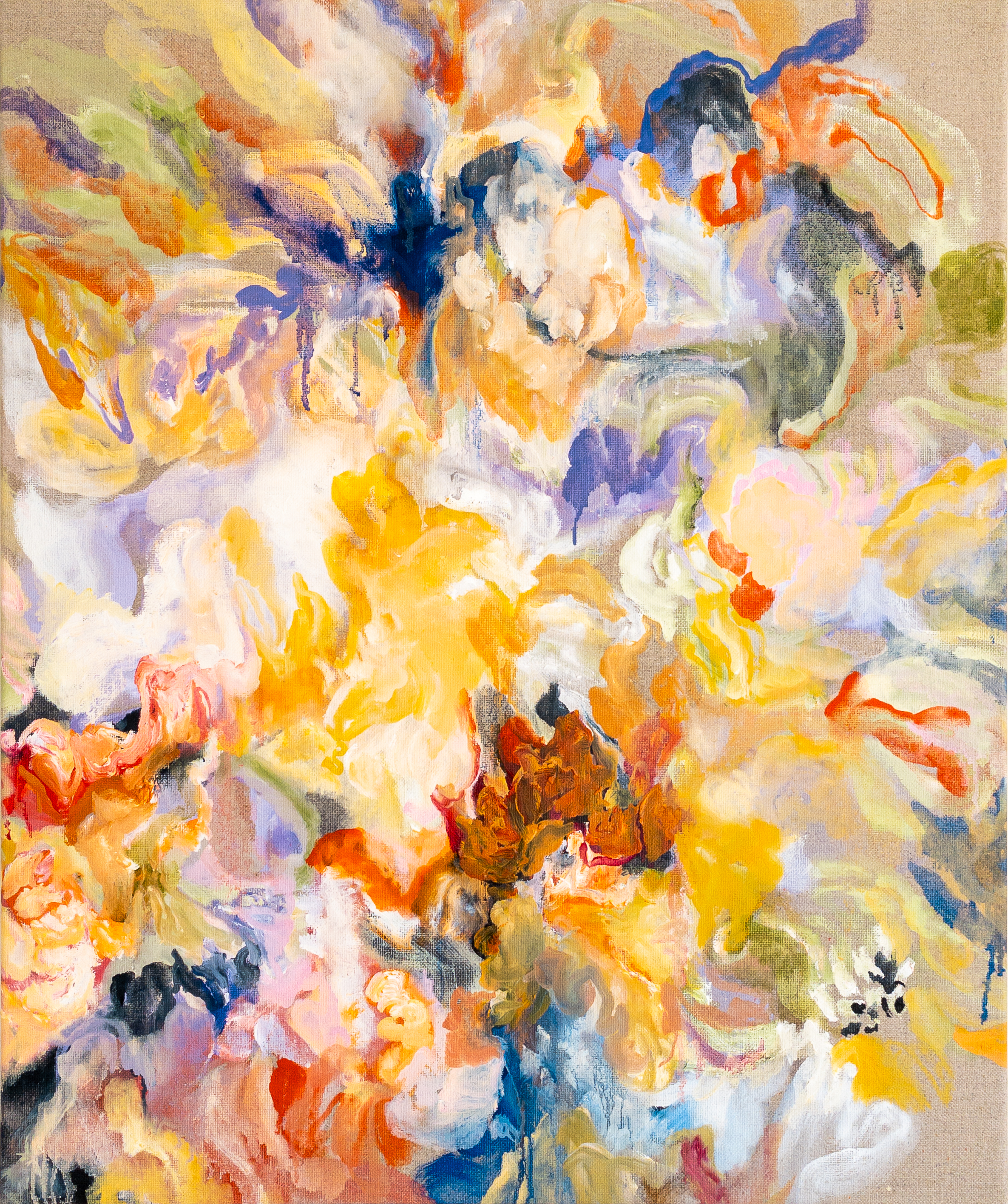 La Vie Naturelle, oil on linen, 60 x 50 cm 