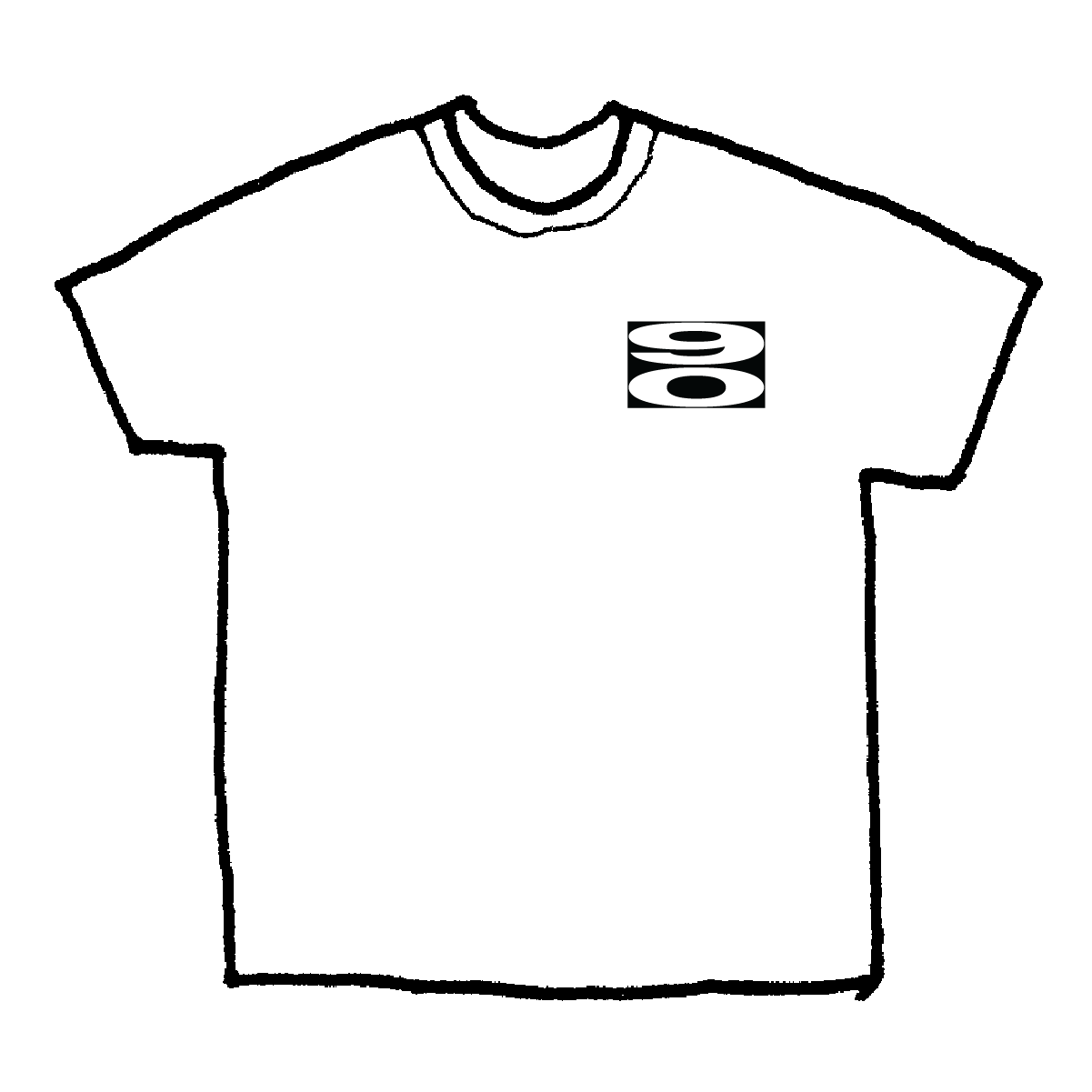 alt=''Italia90® Printed White T-shirt - White''