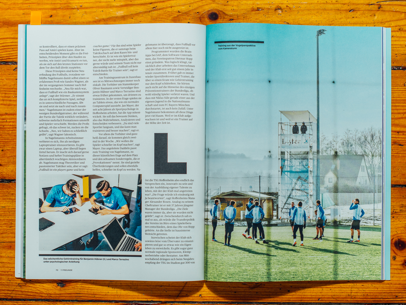 11 Freunde #184 / Julian Nagelsmann und Hoffenheim, Februar 2017