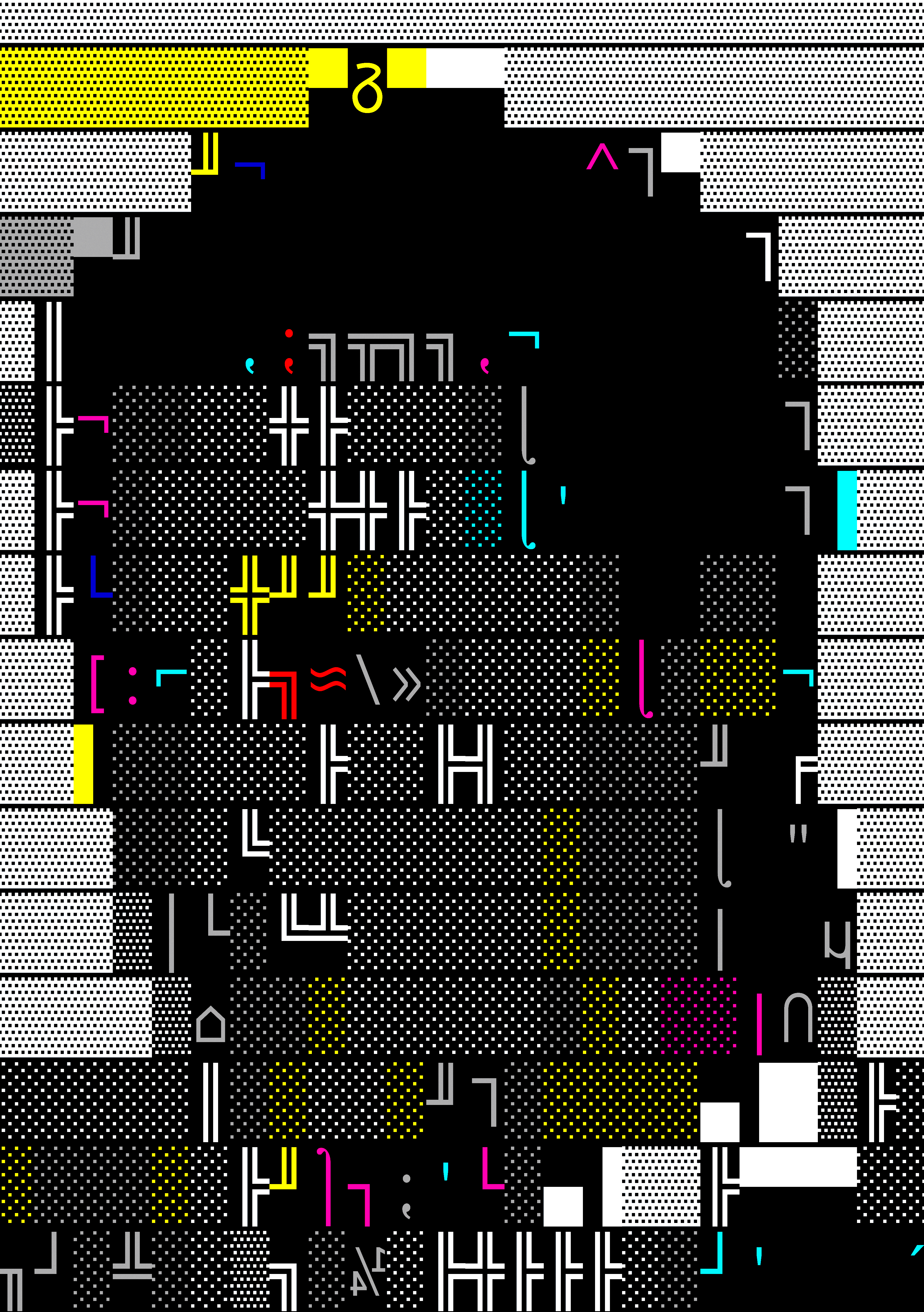 POSTER  ASCII Pixels