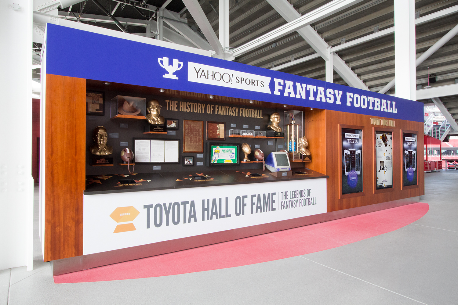 Toyota's Fantasy Football Hall of Fame Gets Real - Event Marketer