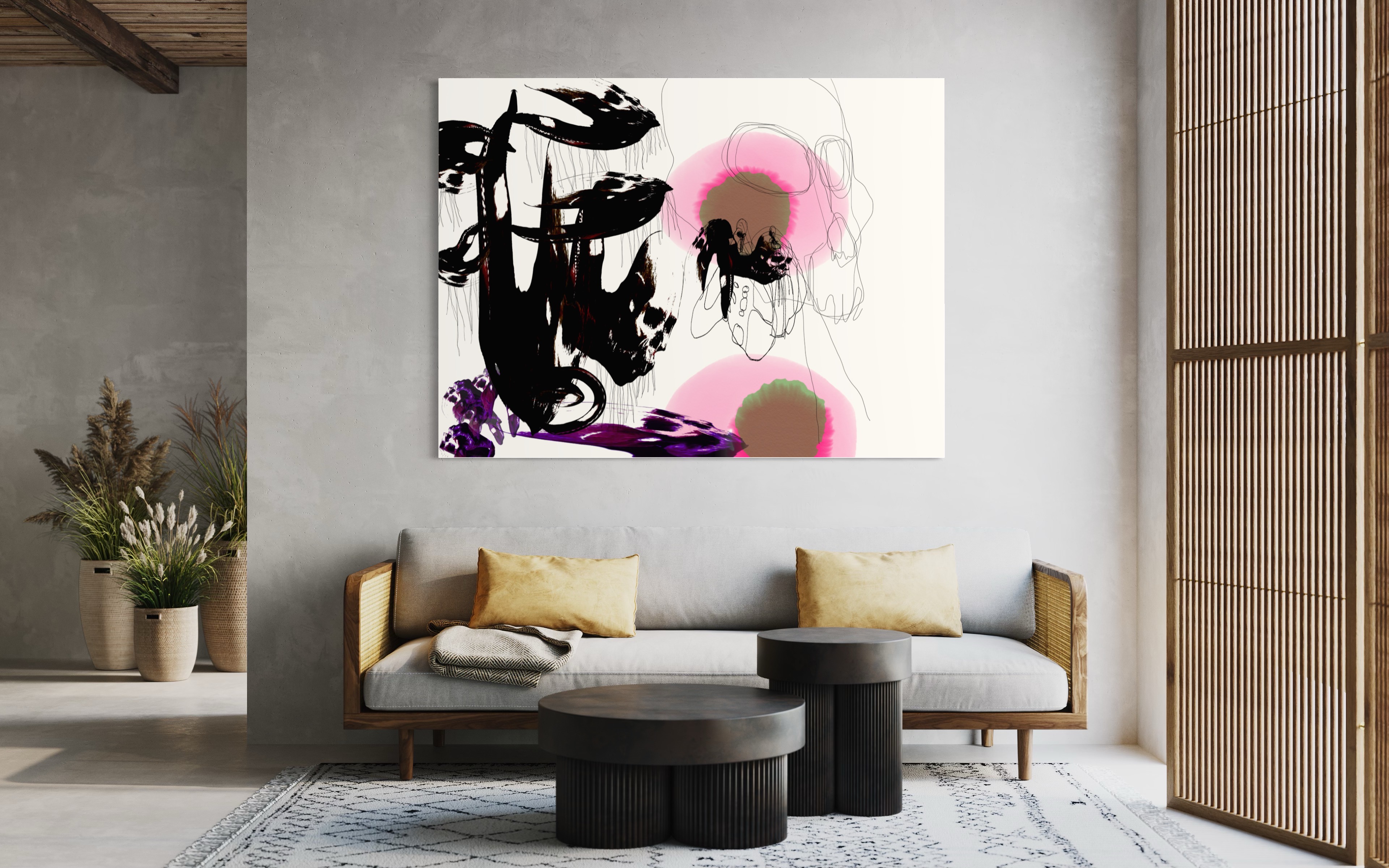 "Paradise Lost" 2017, digital painting 120x160cm edition 3