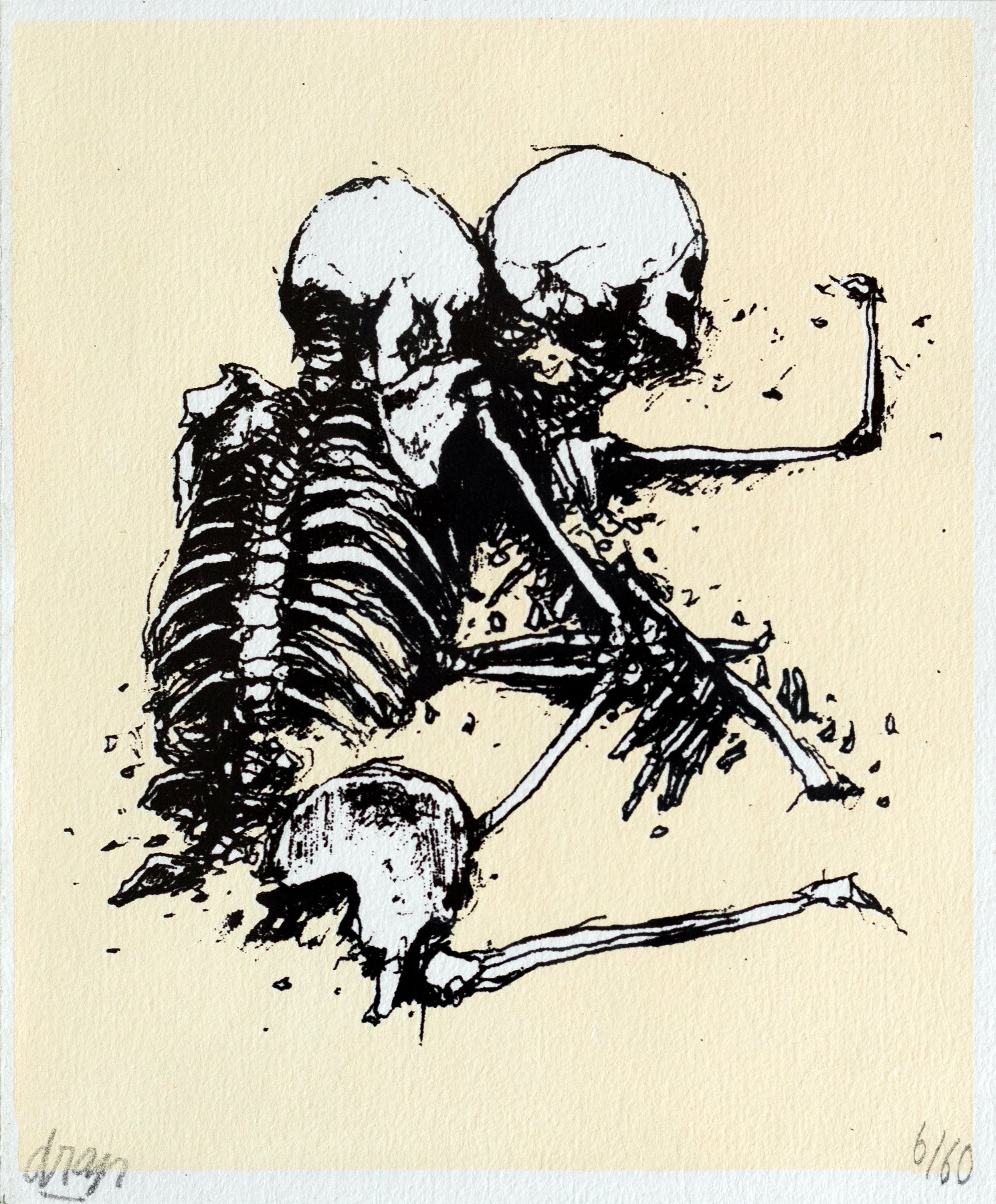 Skeleton couple