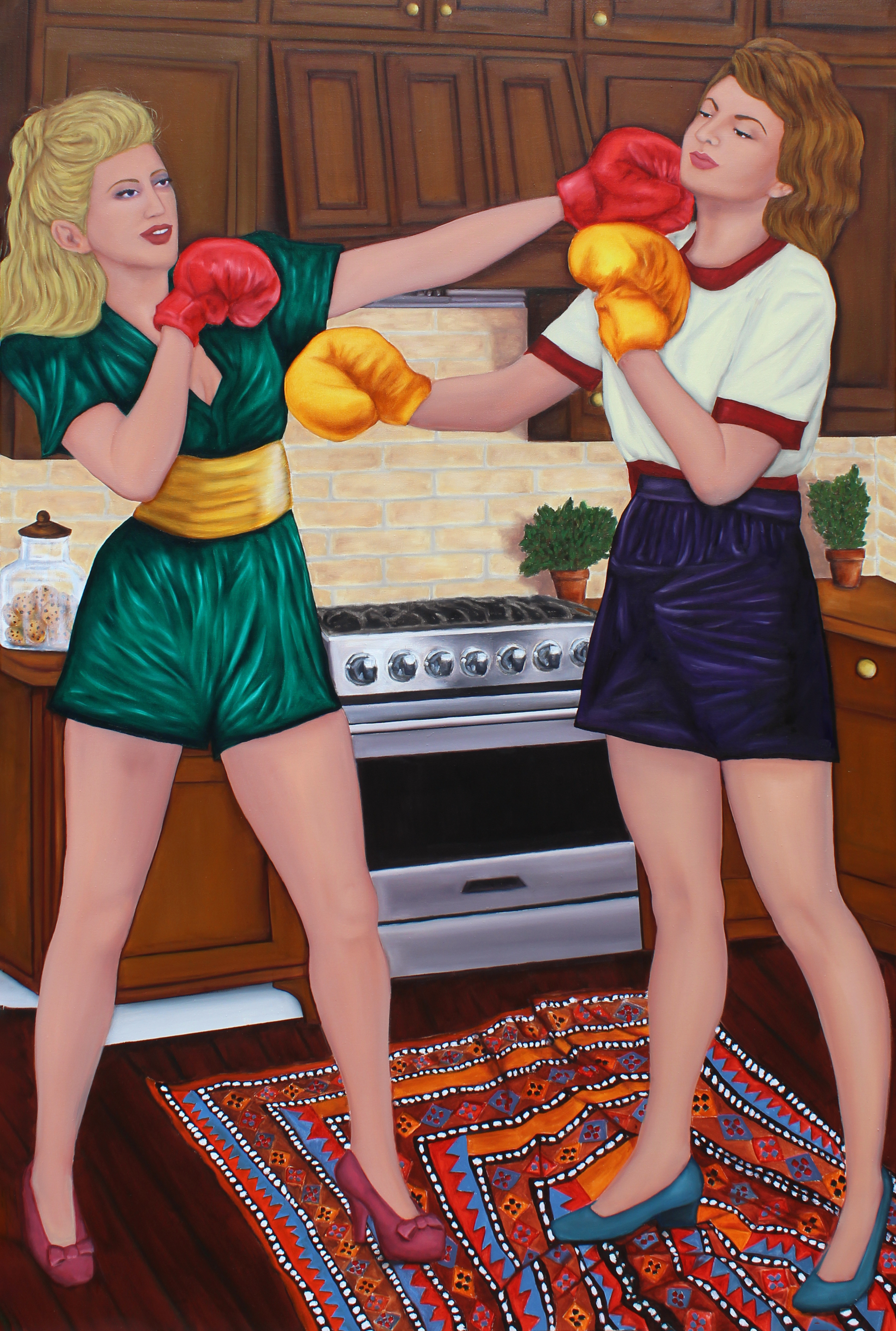 Pick me girl, oil on canvas, 180x120 cm, 2025