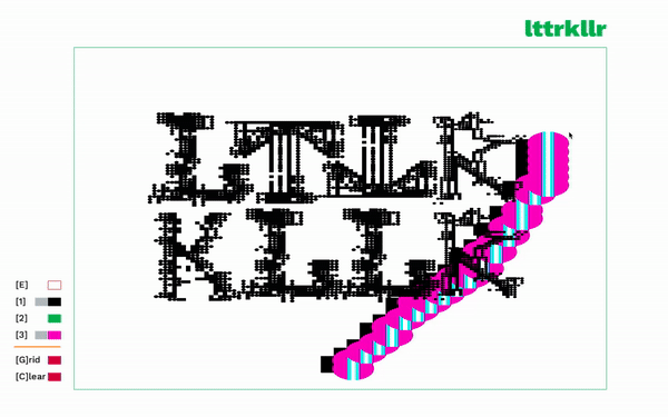 LTTRKLLR • CREATIVE CODING