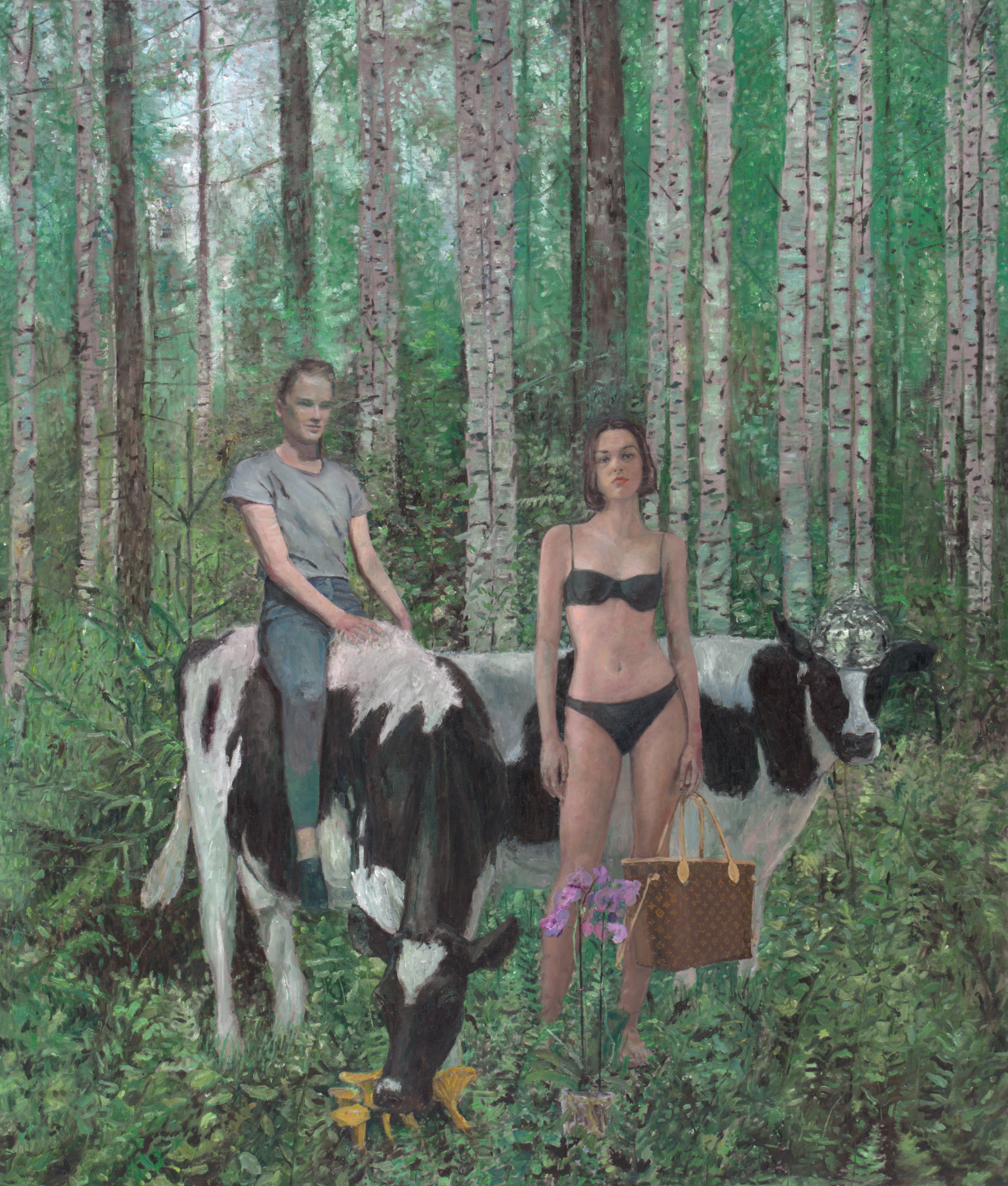 "Foliohattu", 200x170cm