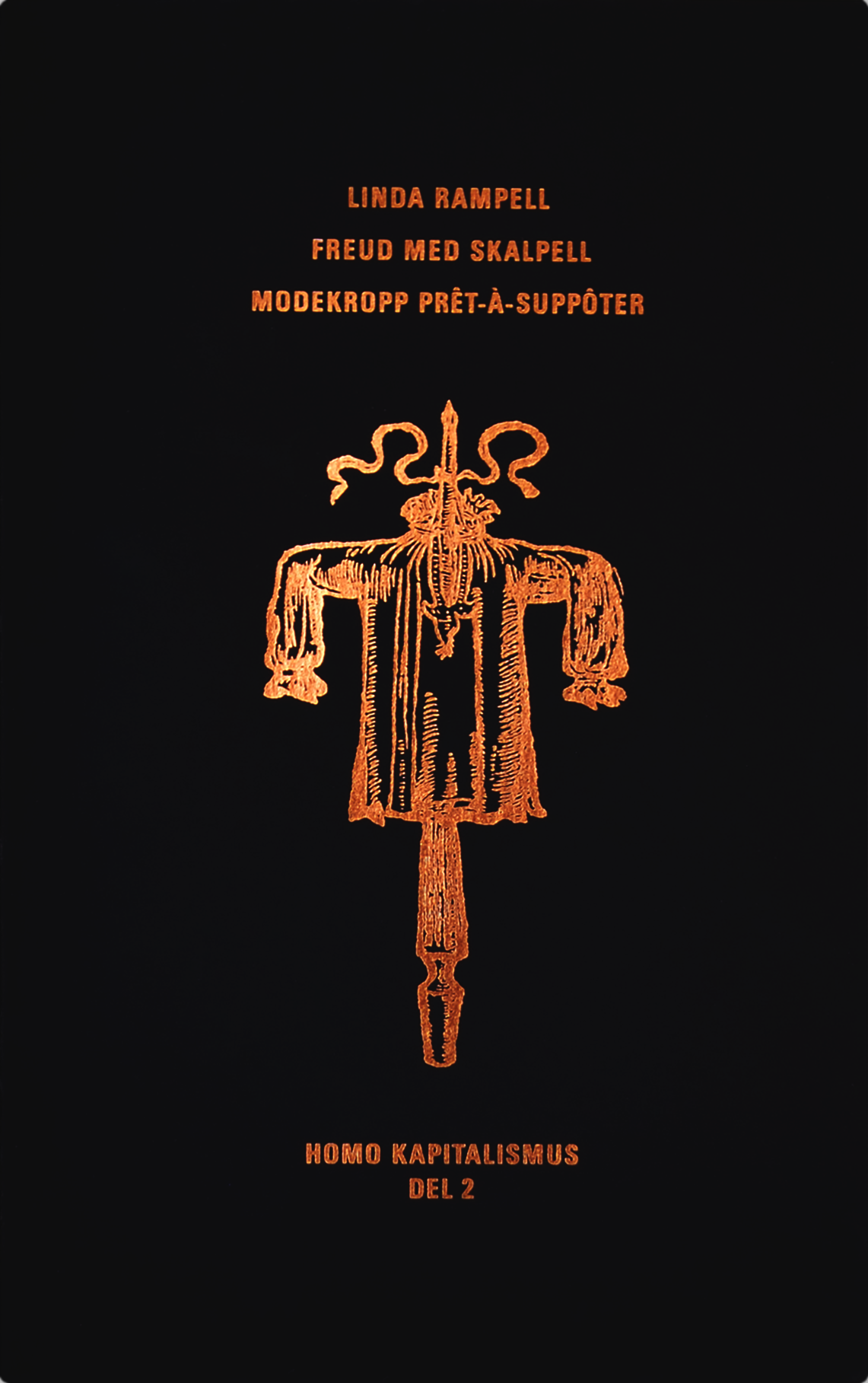Linda Rampell, Freud med skalpell. Modekropp prêt-à-suppôter. Homo Kapitalismus del II, Gabor Palotai Design/Gabor Palotai Publisher, Stockholm 2008