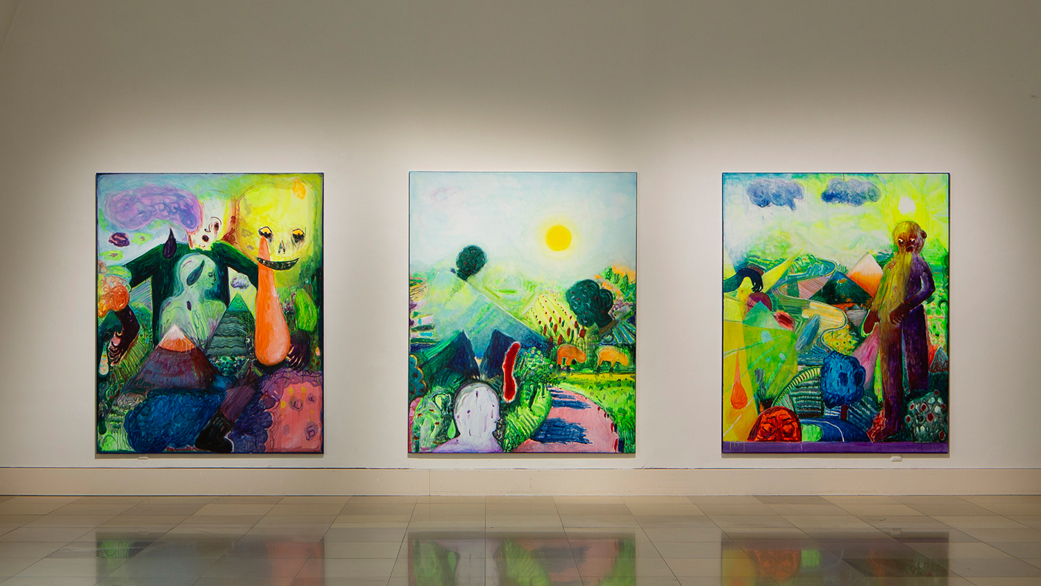 DIE ERSTEN JAHRE DER PROFESSIONALITÄT #43, Galerie der Künstler, Andreas Lech 2024, Foto: Constanza Melendez