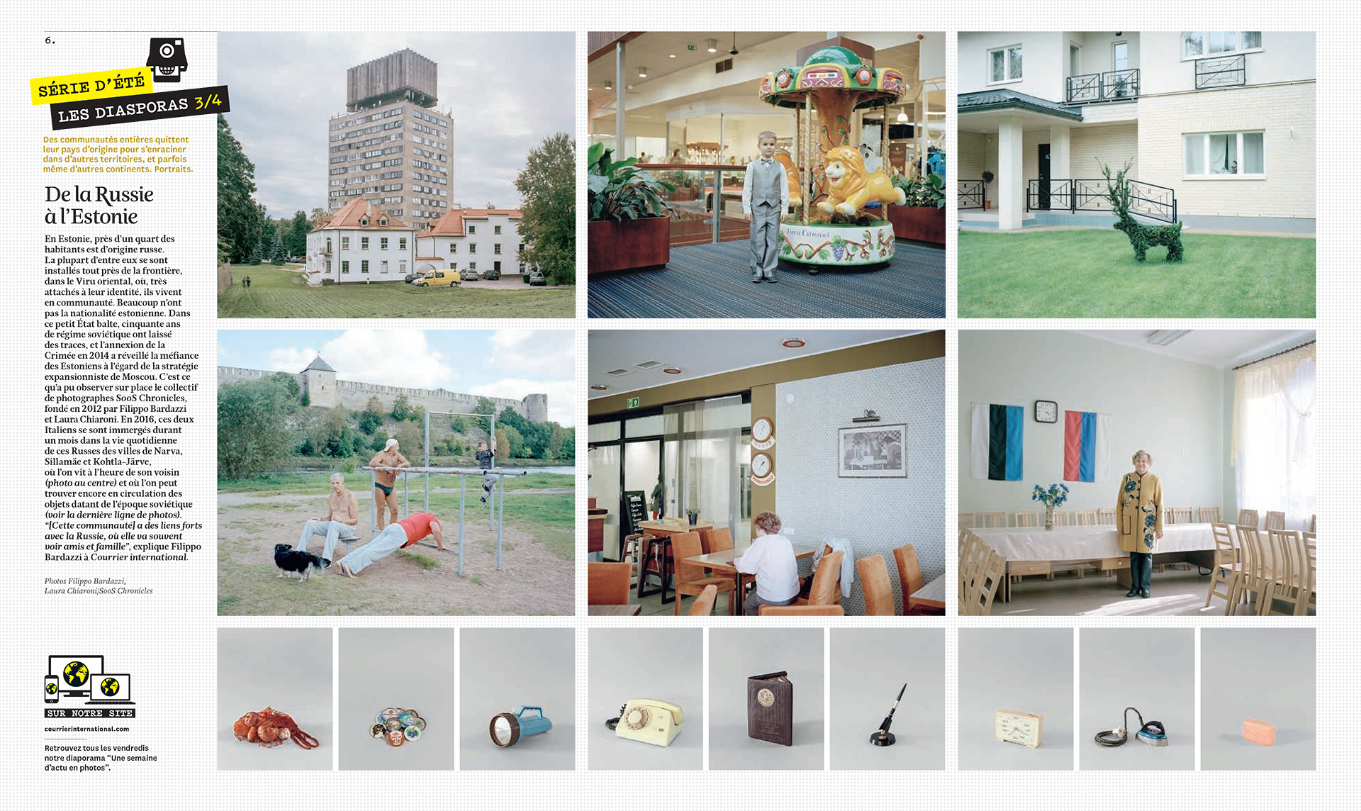 Granitsa on Courrier International (FR), July 2019