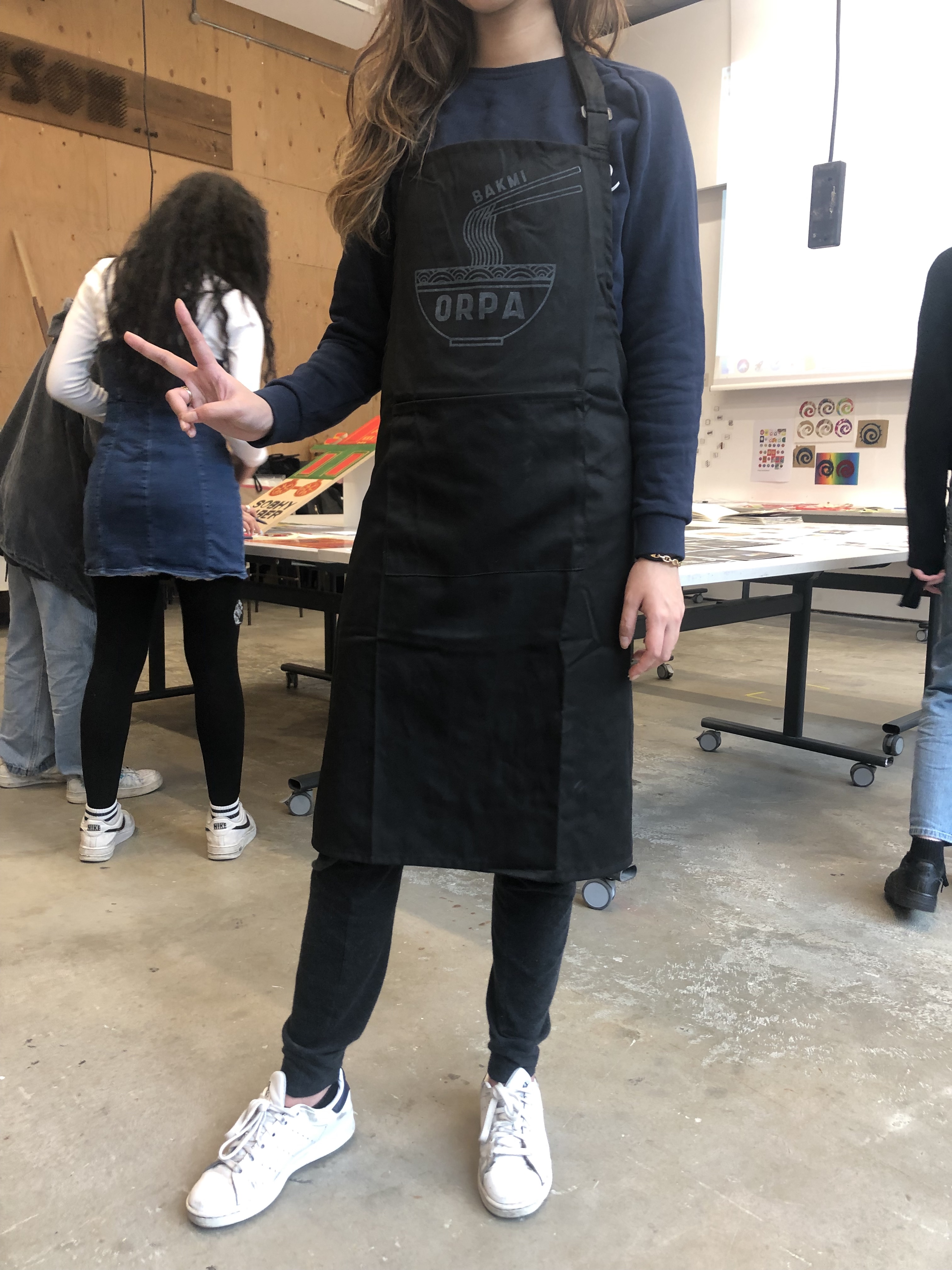 Me using the Apron :)