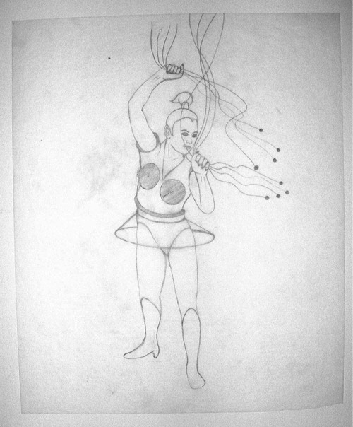 Figure Group Study, 17’X14”