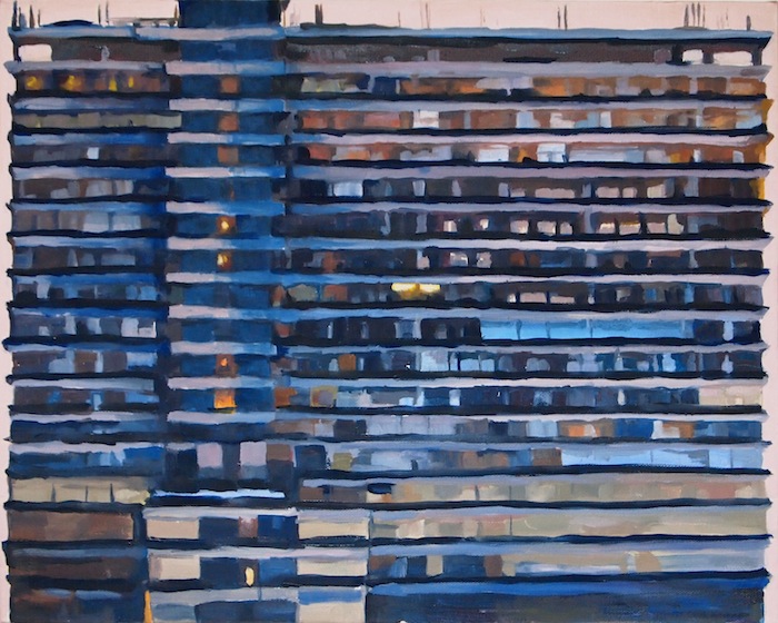 At three fifty - 50cm x 40cm - oil on canvas SOLD