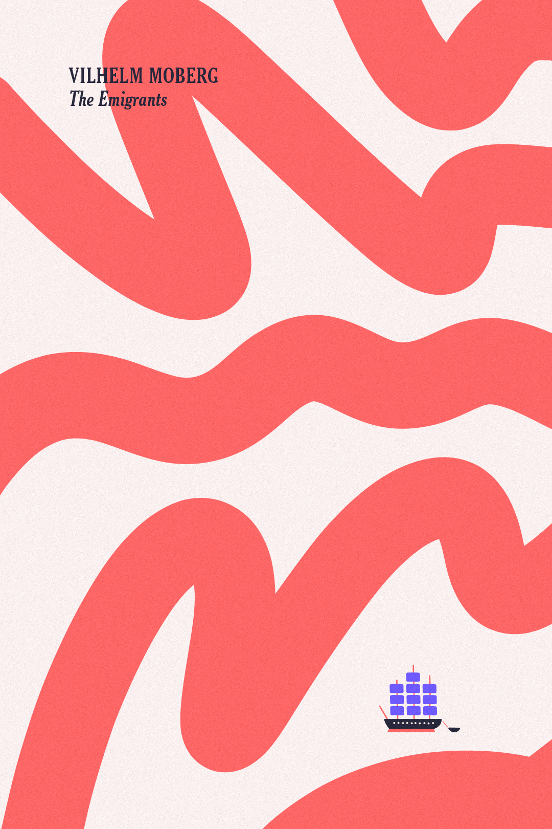 Book cover for The Emigrants by Vilhelm Moberg