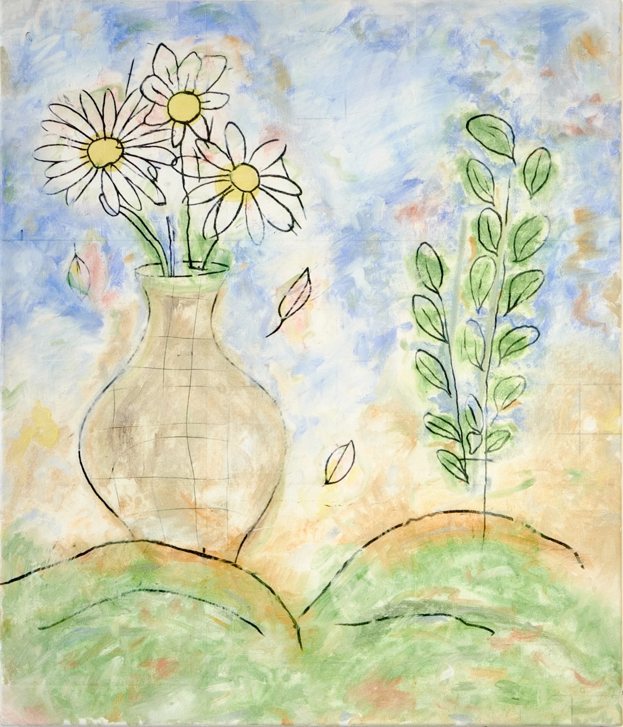 2 unterschiedliche Pflänzchen