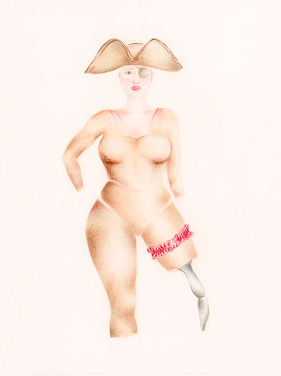 VENUS PROBÁNDOSE UN LIGUERO, PRINT