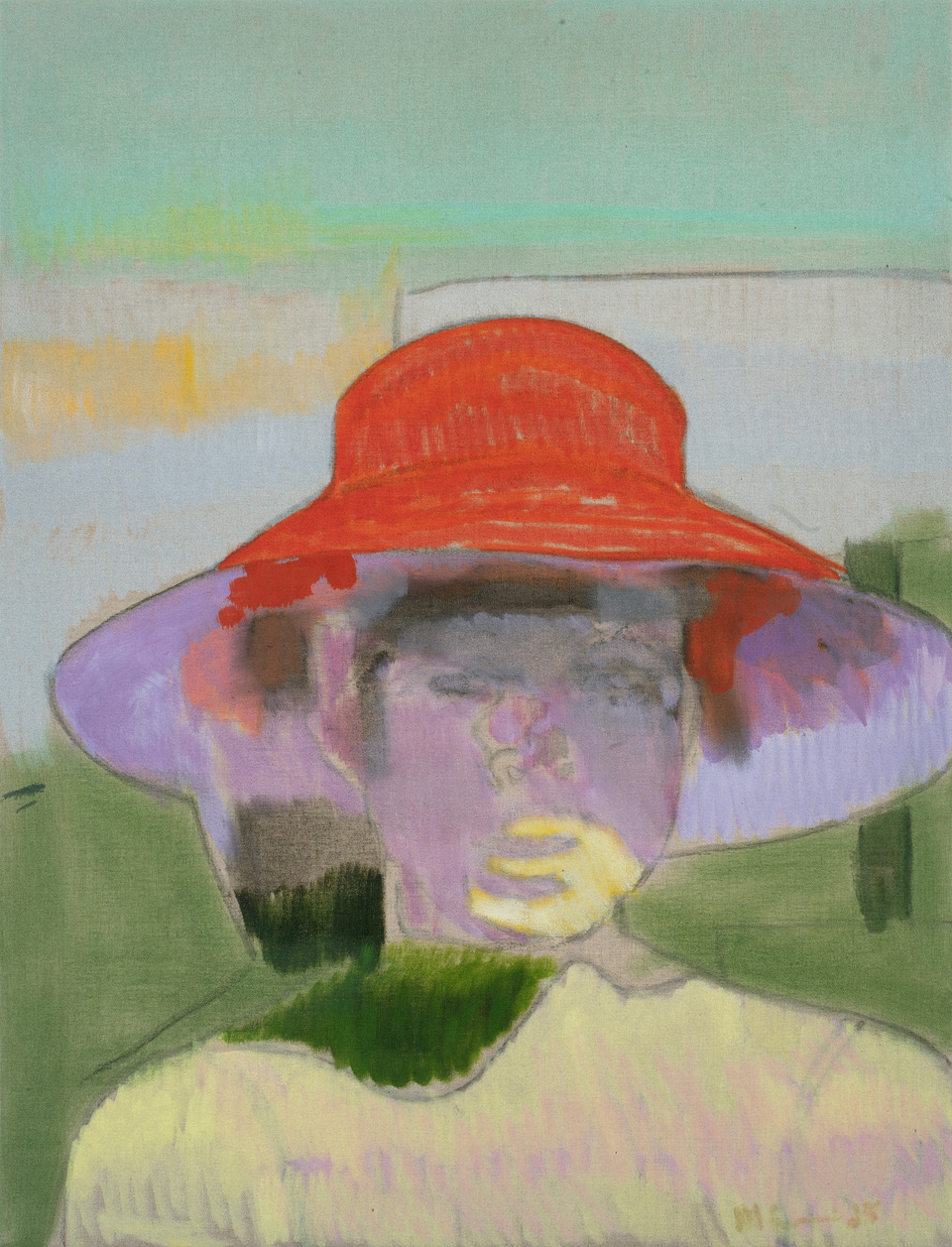 Morten Slettemeås: Red Sun Hat, 2024-2025