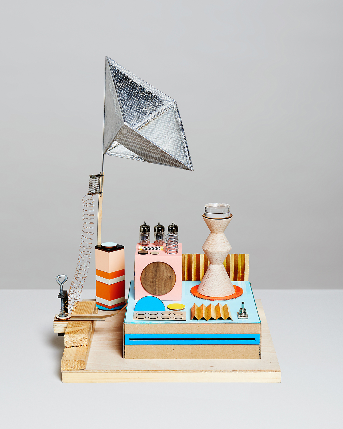 Prototypes for enhancing life at Secondary School (for Girls)  Boy Detection Device - Photography Jess Bonham