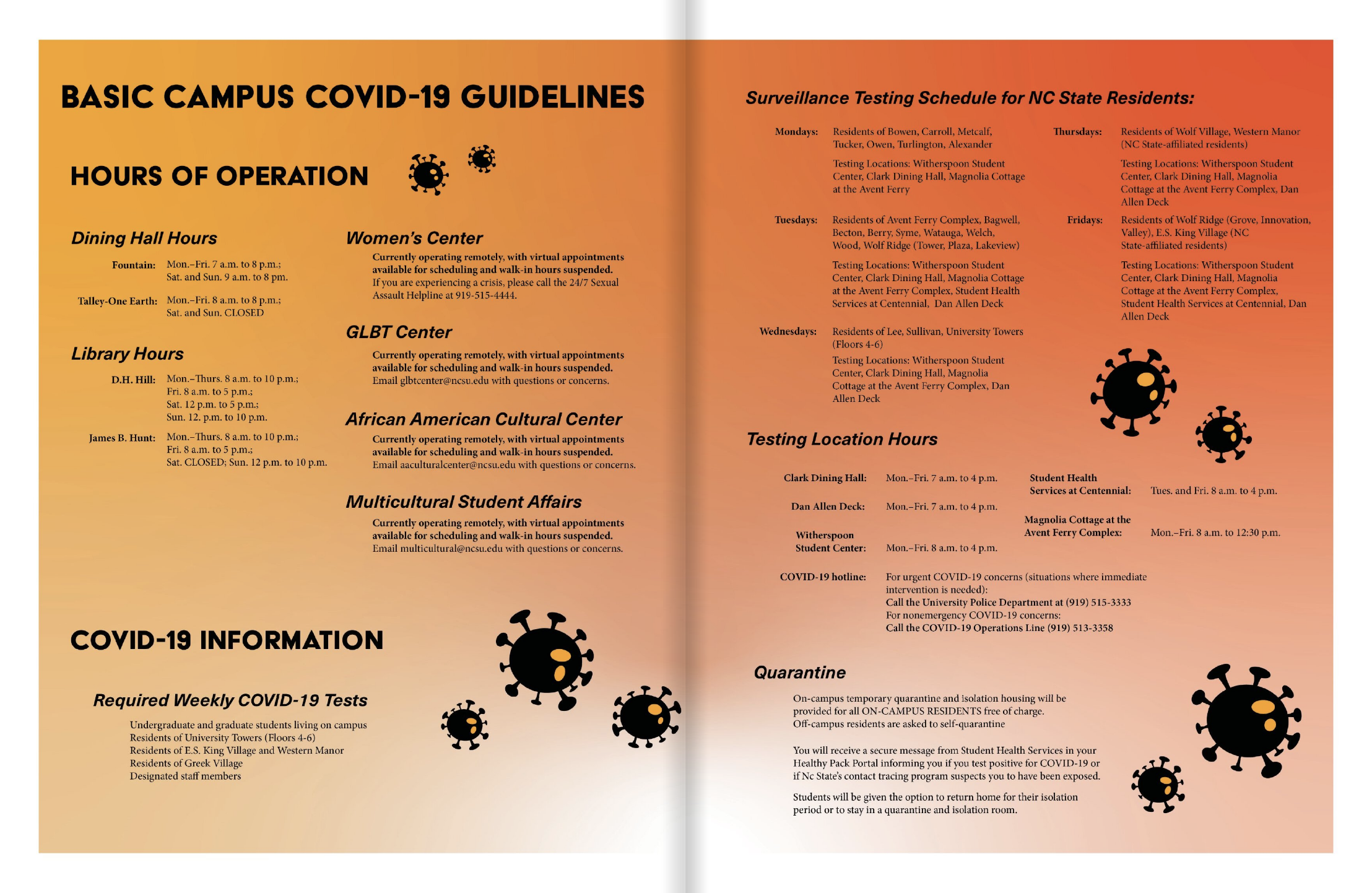 NCSU COVID-19 Guide - Spring 2021