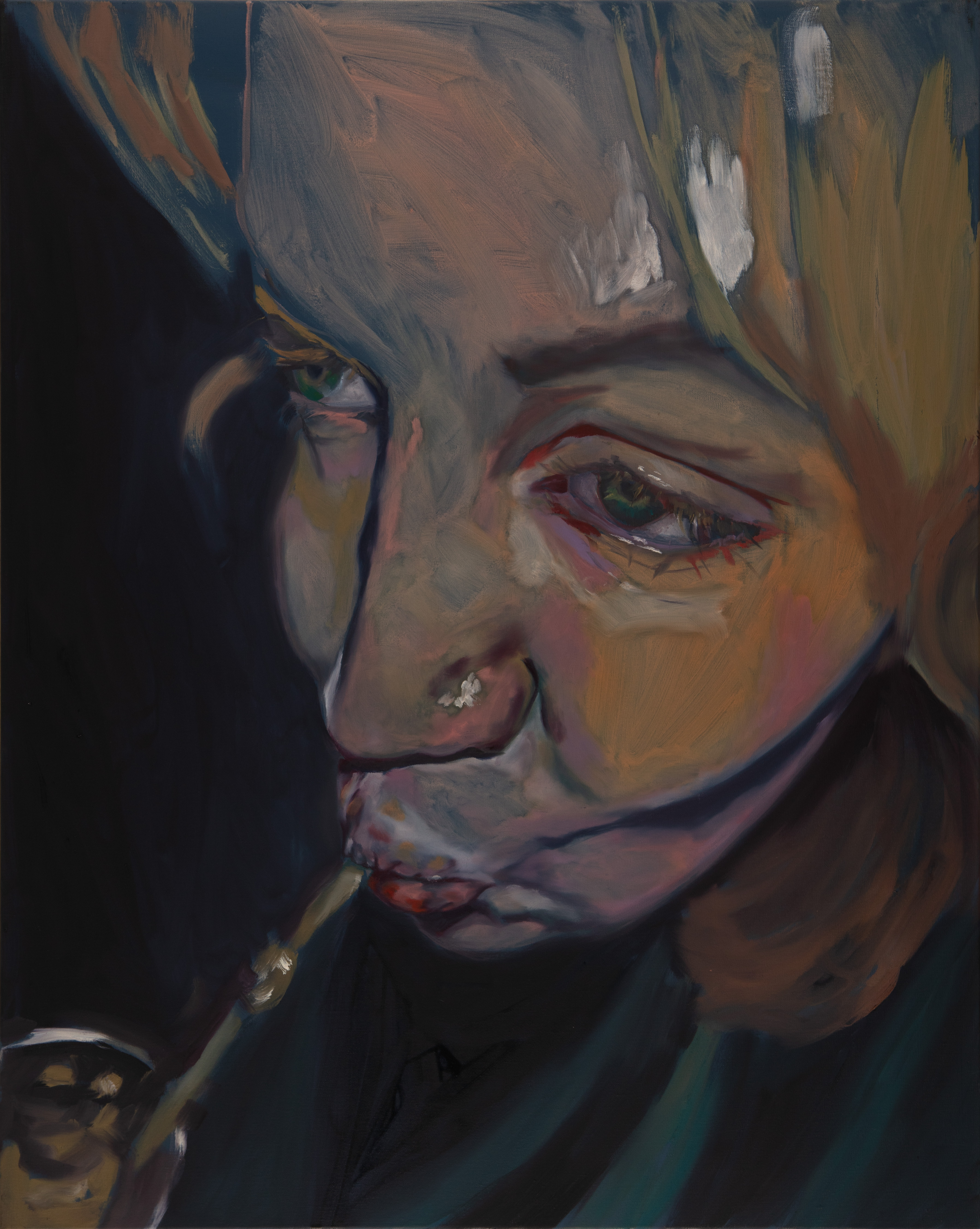 Untitled, Oil on linen, 100 x 80, 2023