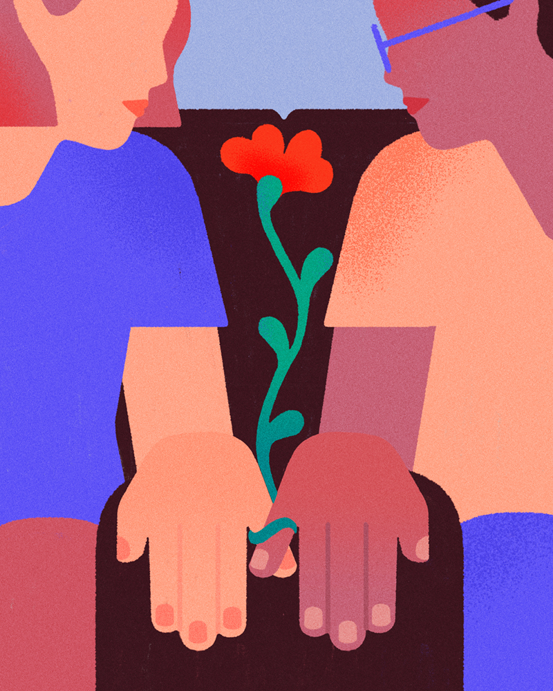 couple's therapy Illustration María Hergueta