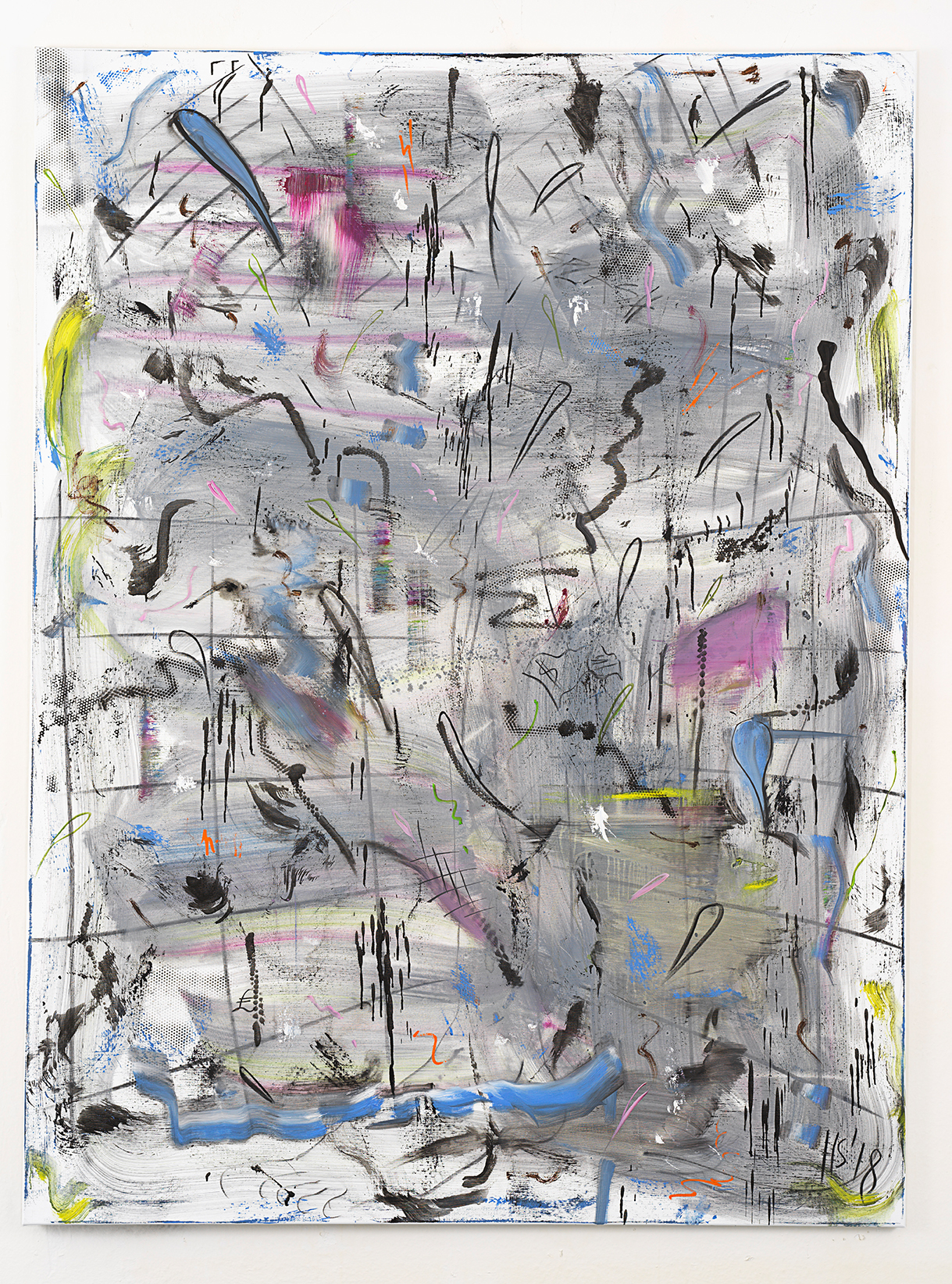 ONE HOUR SHOWER, 2018 200 x 150cmOil on Canvas