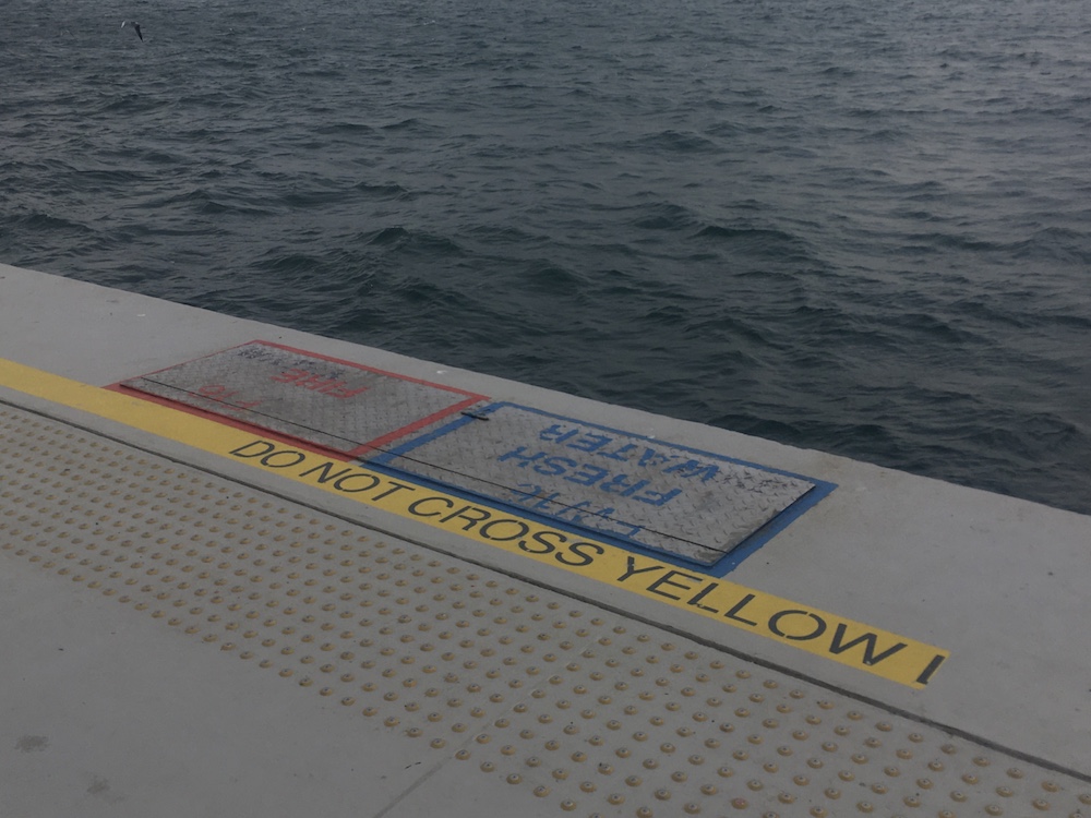 officialese: yellow line