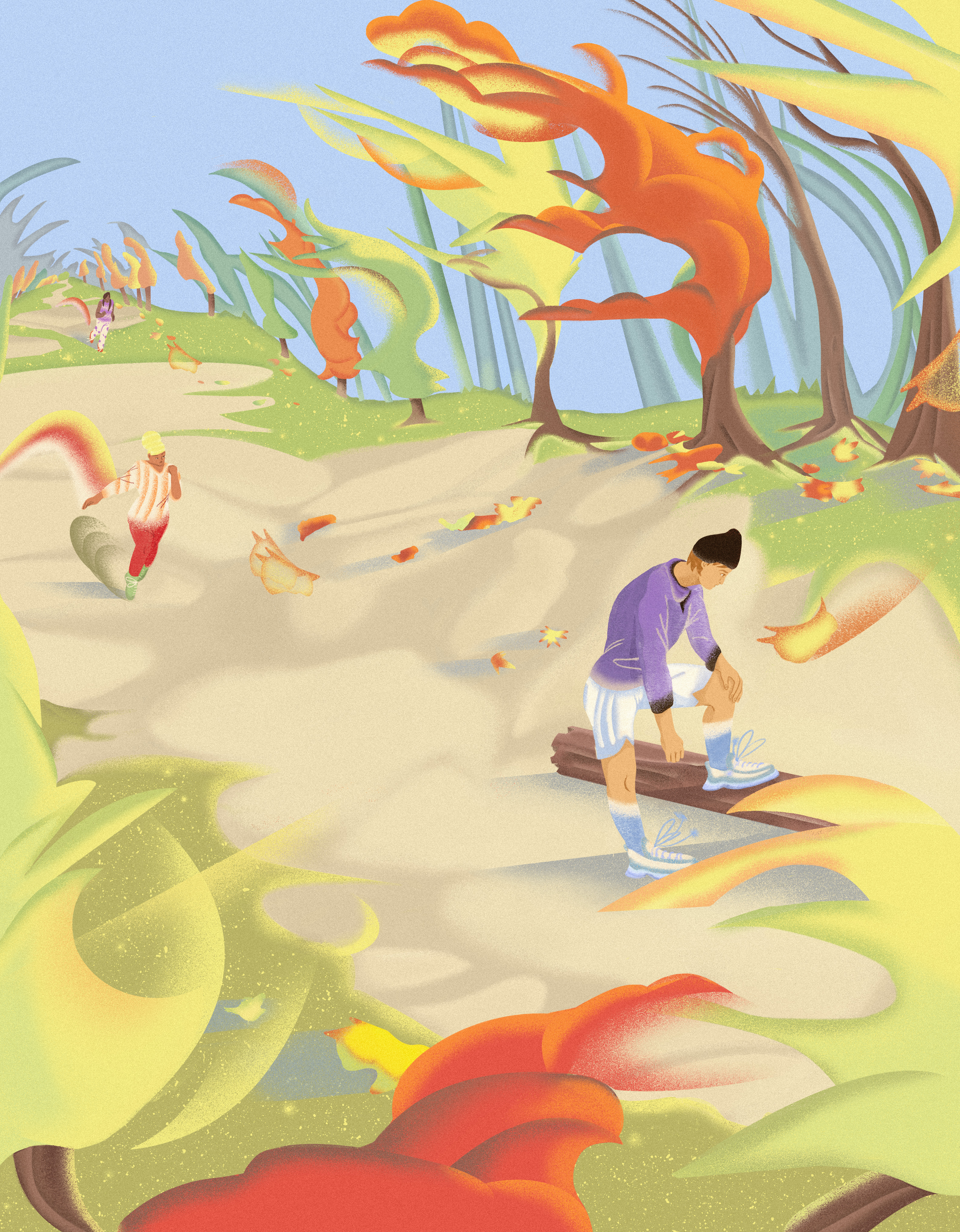 Running, Pain, Resilience, Like the Wind Magazine