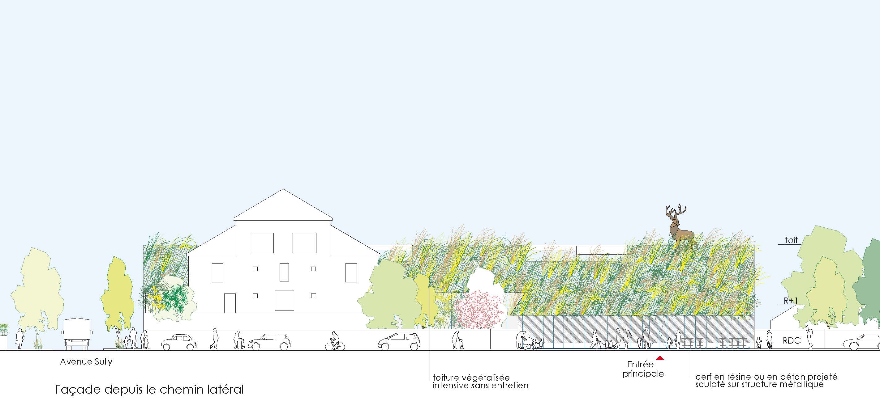 Cr&egrave;che Vert Galant