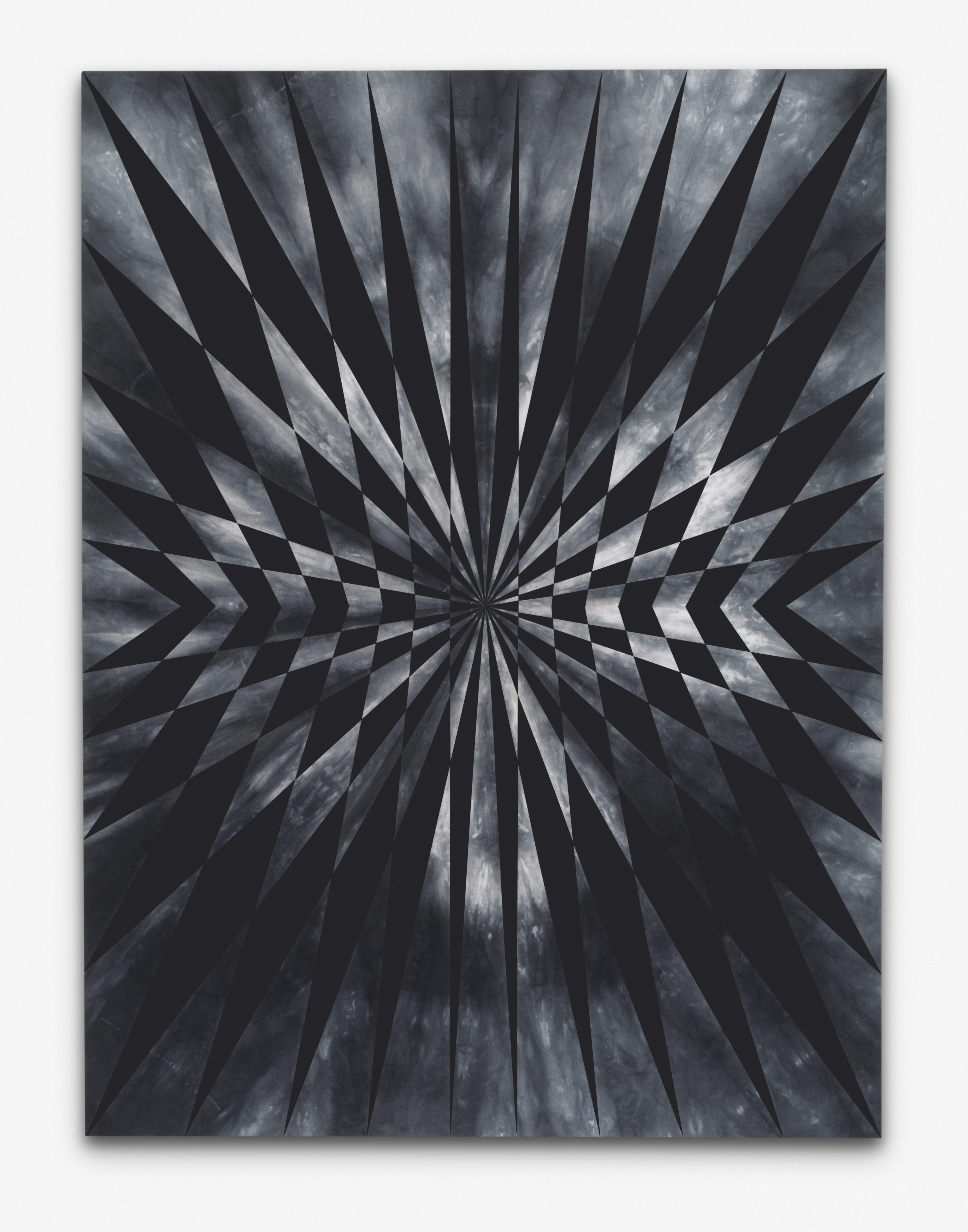 untitled, 160 x 120 cm, acrylic on dyed canvas, 2008