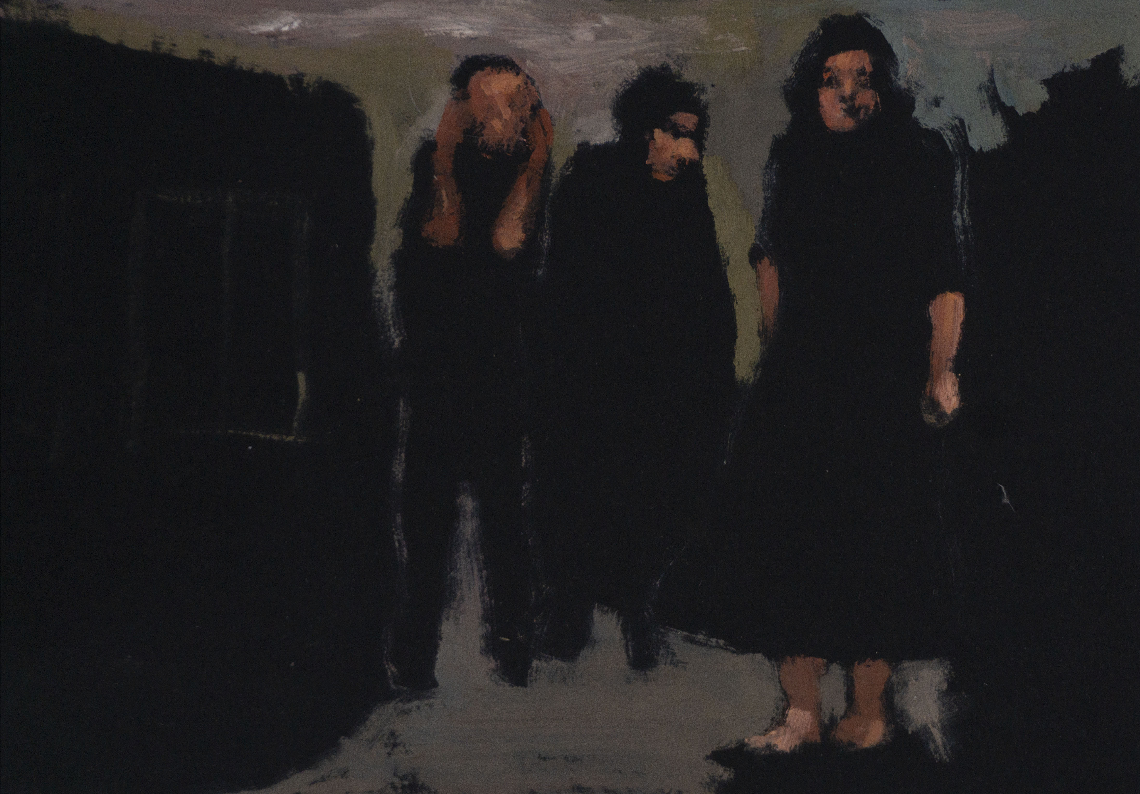 15x21 C.M. Oil on paper