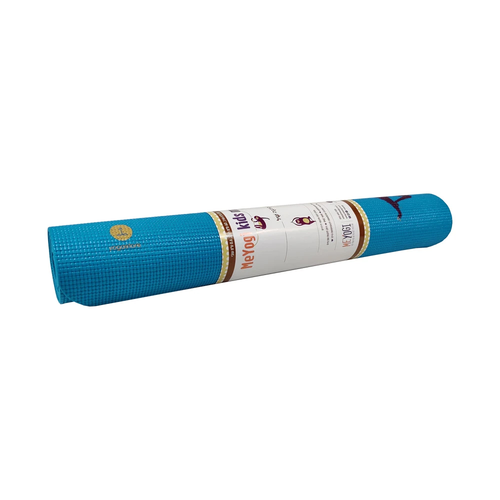 Illustrated and designed wrapping of a yoga mat
