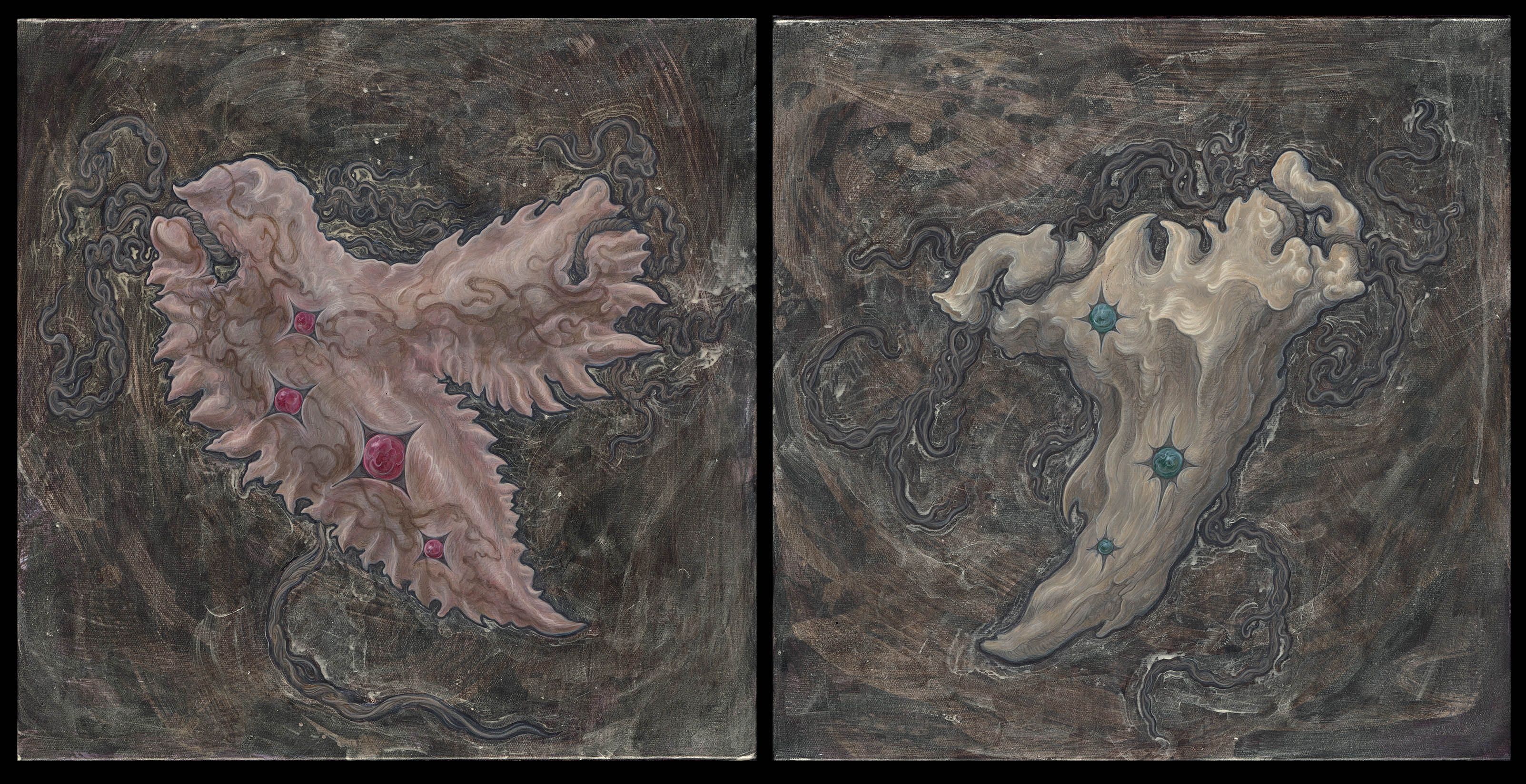 " Alternative Ancestory - Tooth Charm Reimagined 1 & 2" Combined View 