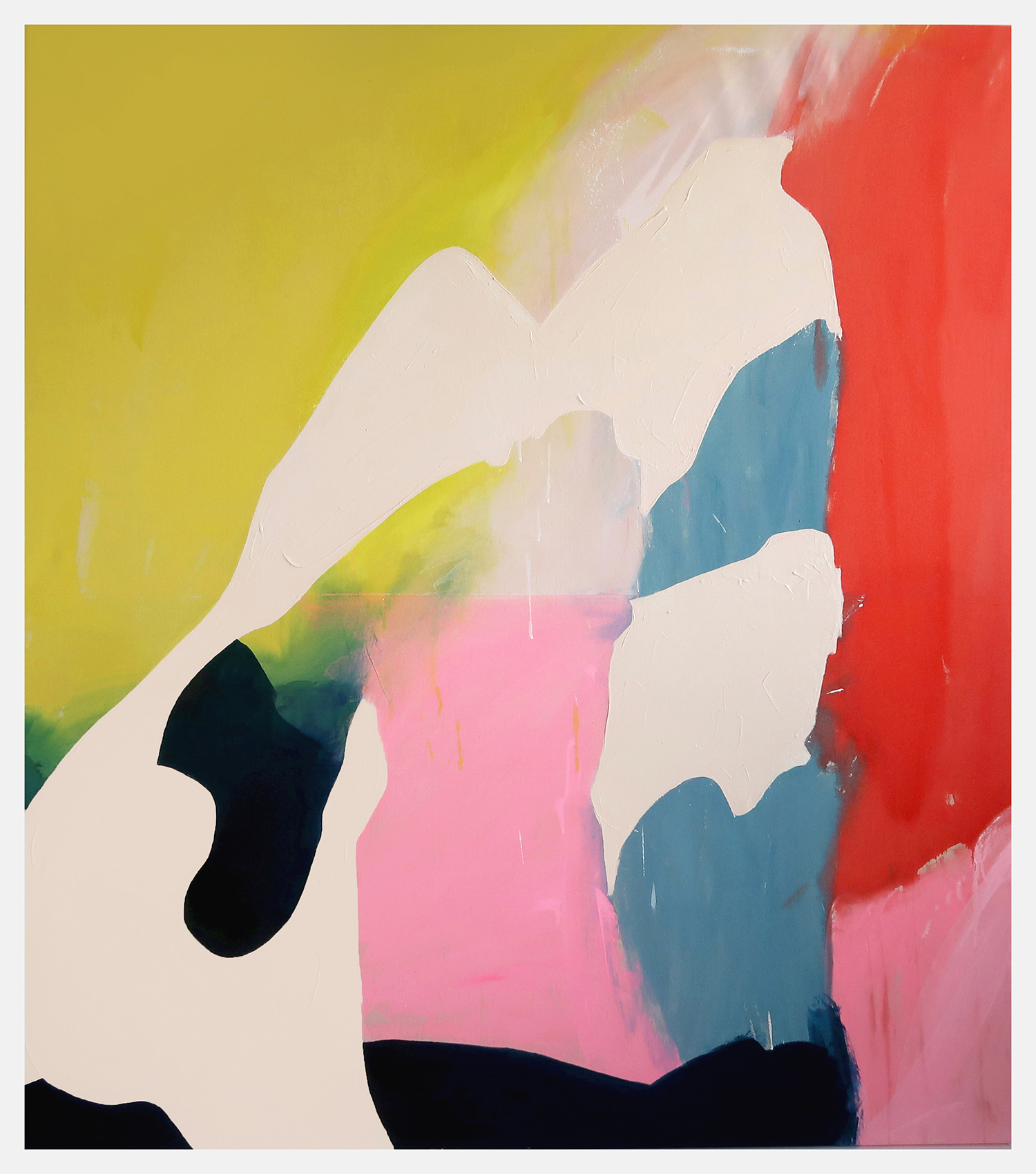 Untitled 557, 2021, Acrylic on canvas, 160x140cm