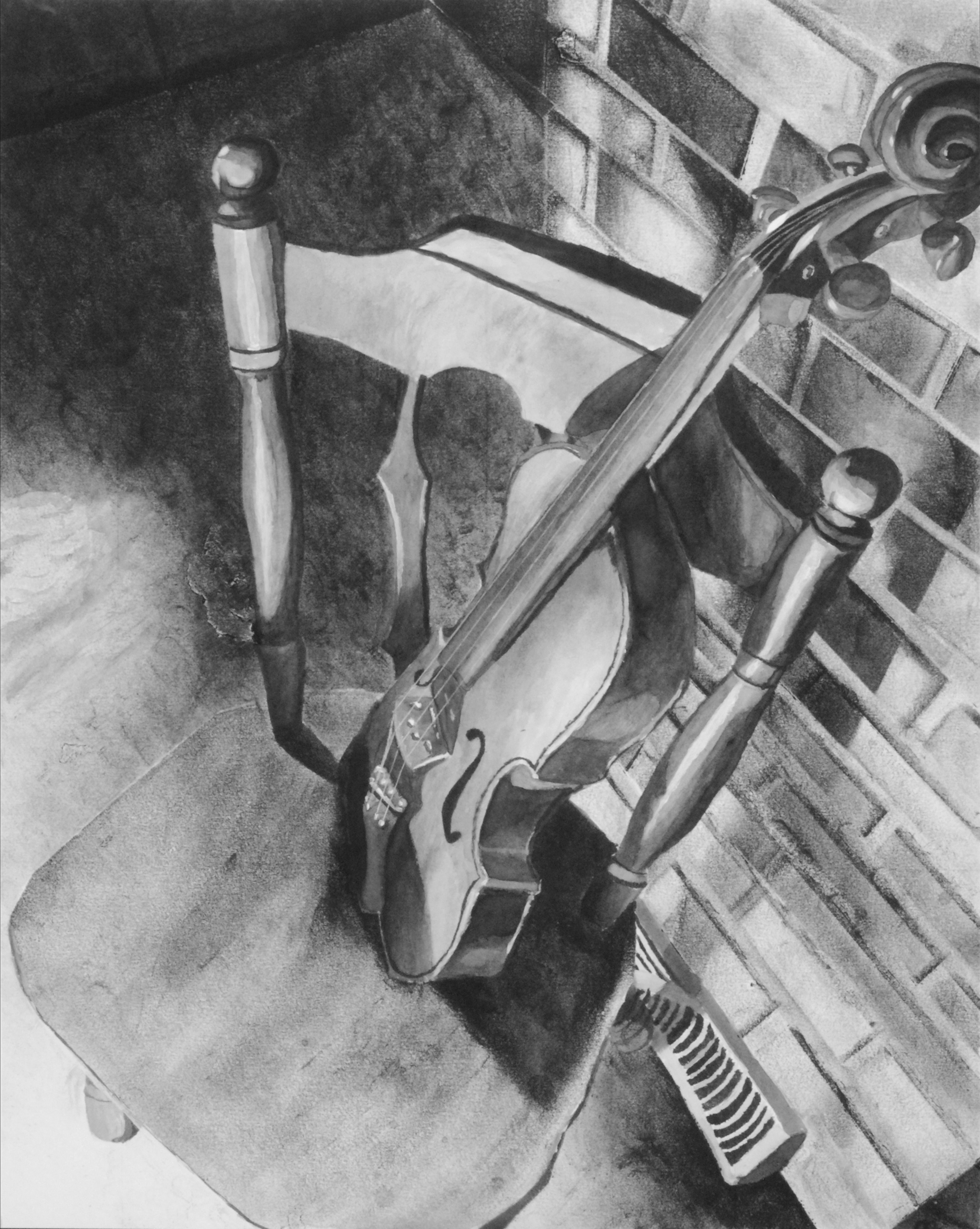 Violist at Rest | 2016