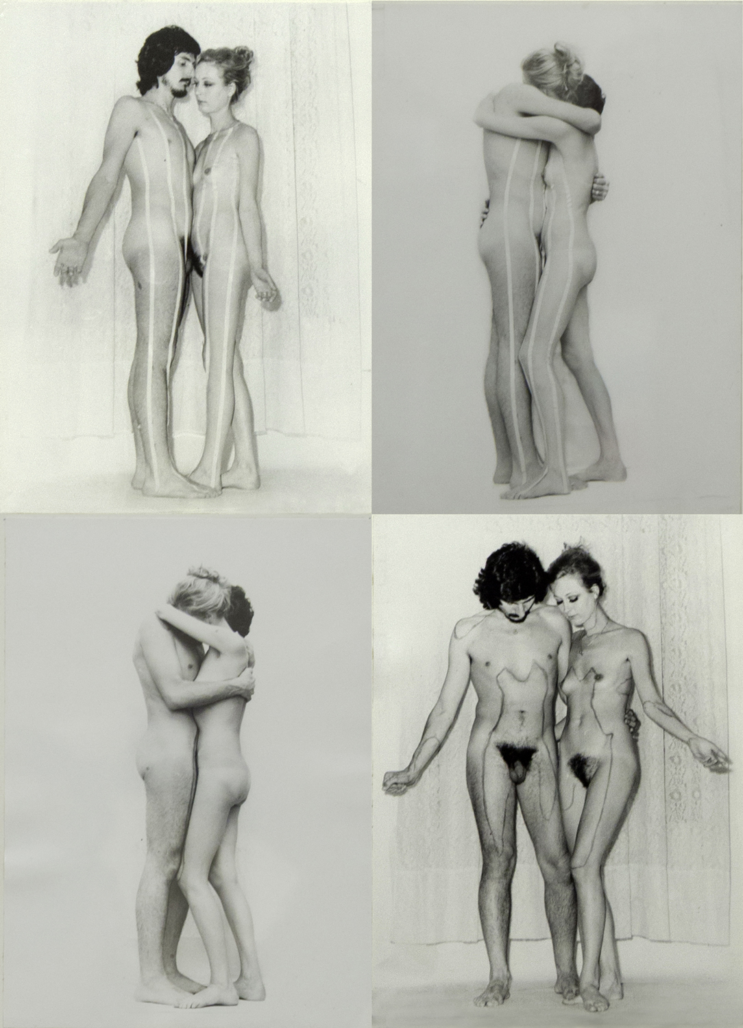 Lo spazio tra due amantifotografie di Franchina Petraroli, 1971