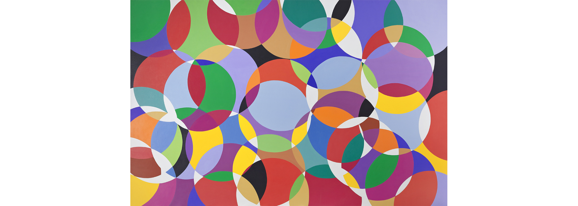 Untitled, 2008. Acrylic on canvas, 190 x 290 cm.