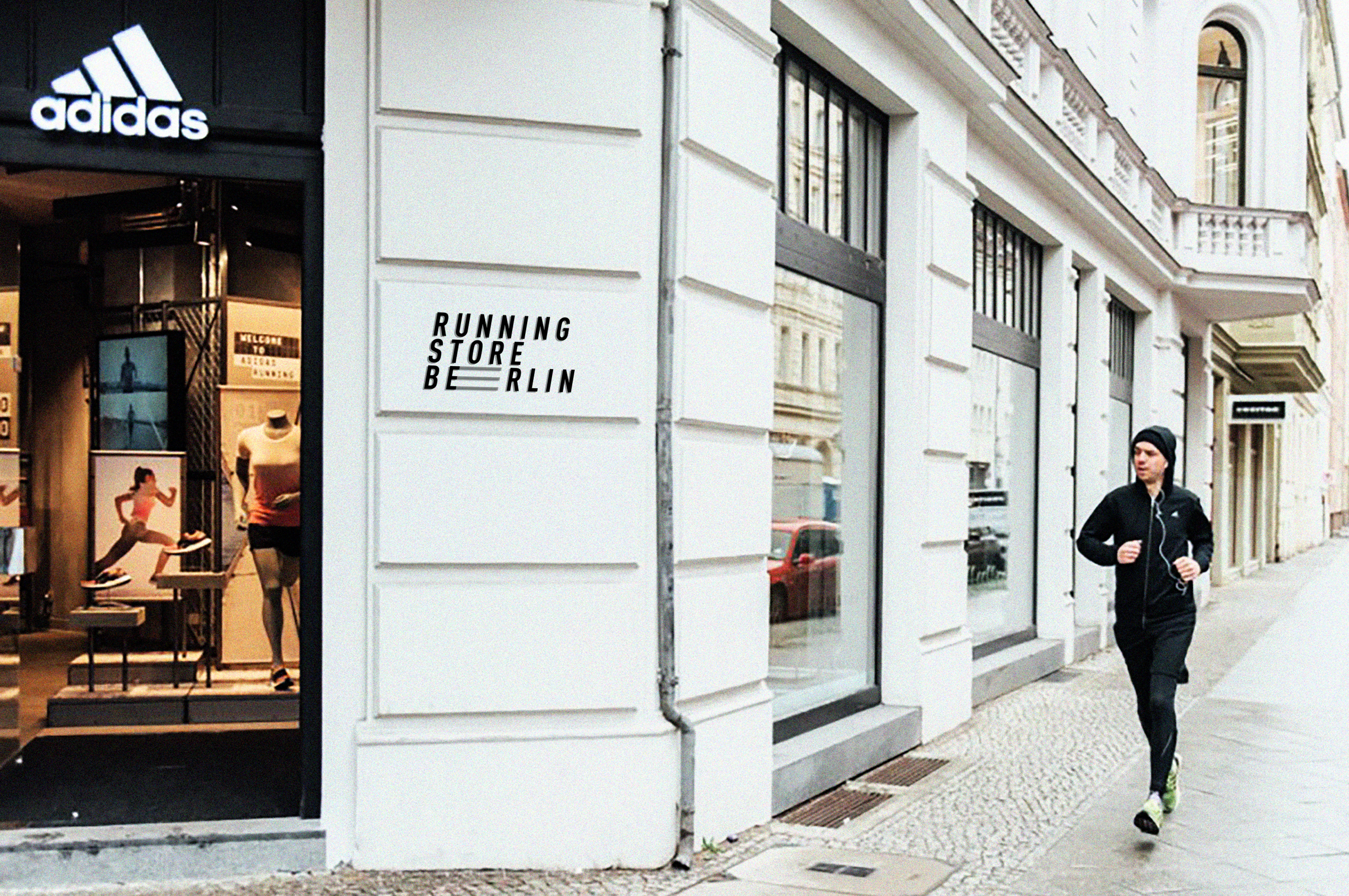 Gewoon uitlokken Mevrouw adidas Running Store Berlin - Gaba Guzik Graphic Desin and Art Direction