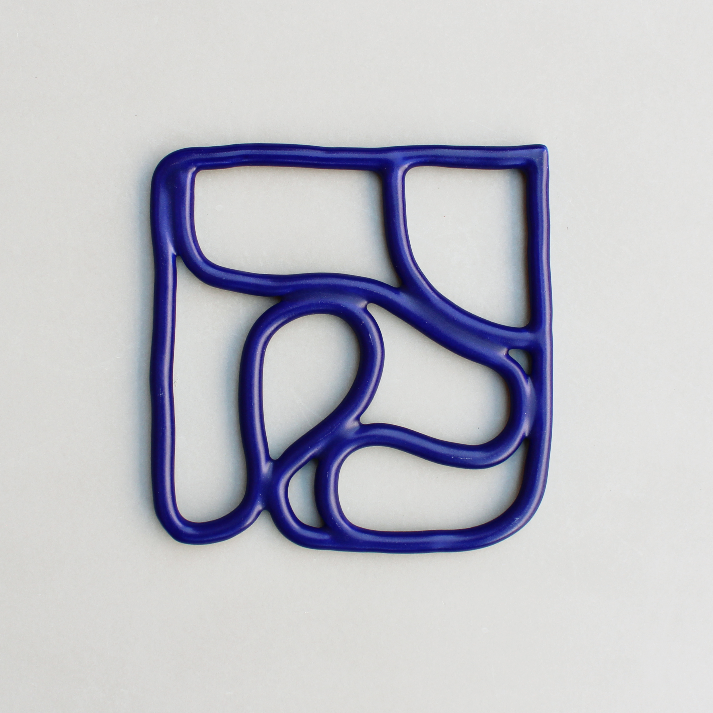 Blue Tile (7½  x 7½ x ½") $50