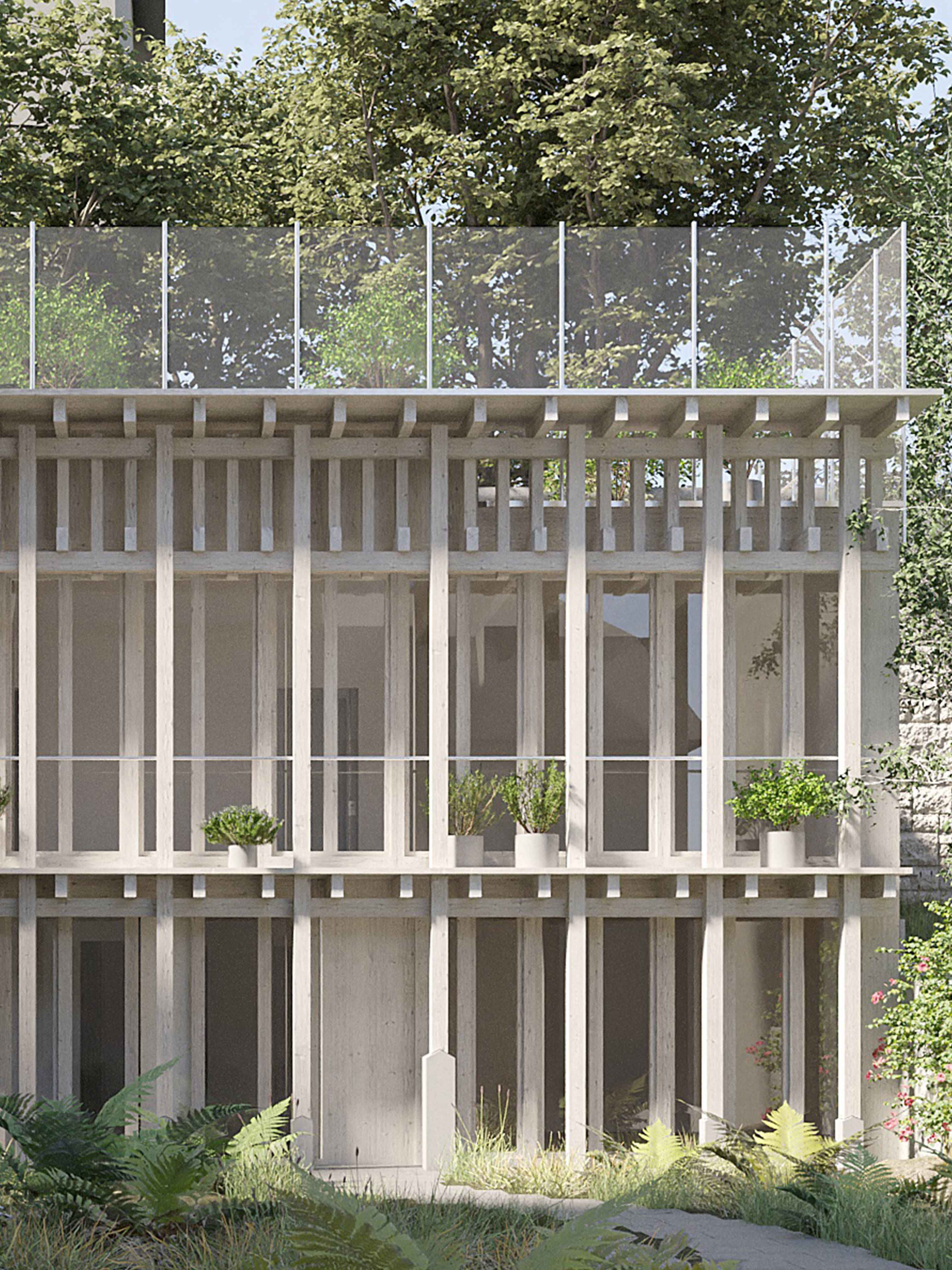 08.03.24 - Bald ist Baustart in Wiedikon. Bauleitung für Atelierhaus von Lorenz Bachmann. 