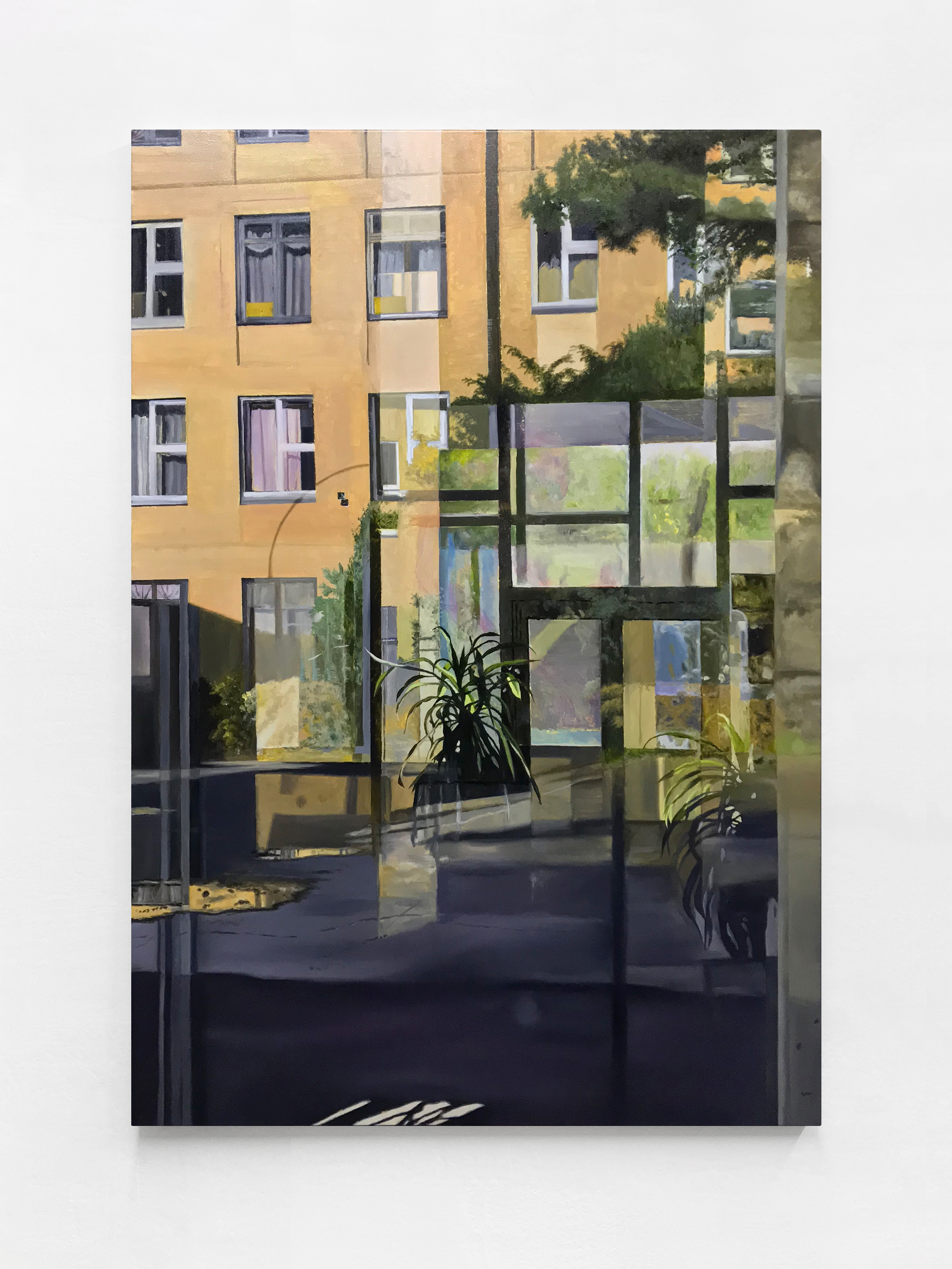 Art School, ReflectionOil on canvas, 130x90 cm, 2020