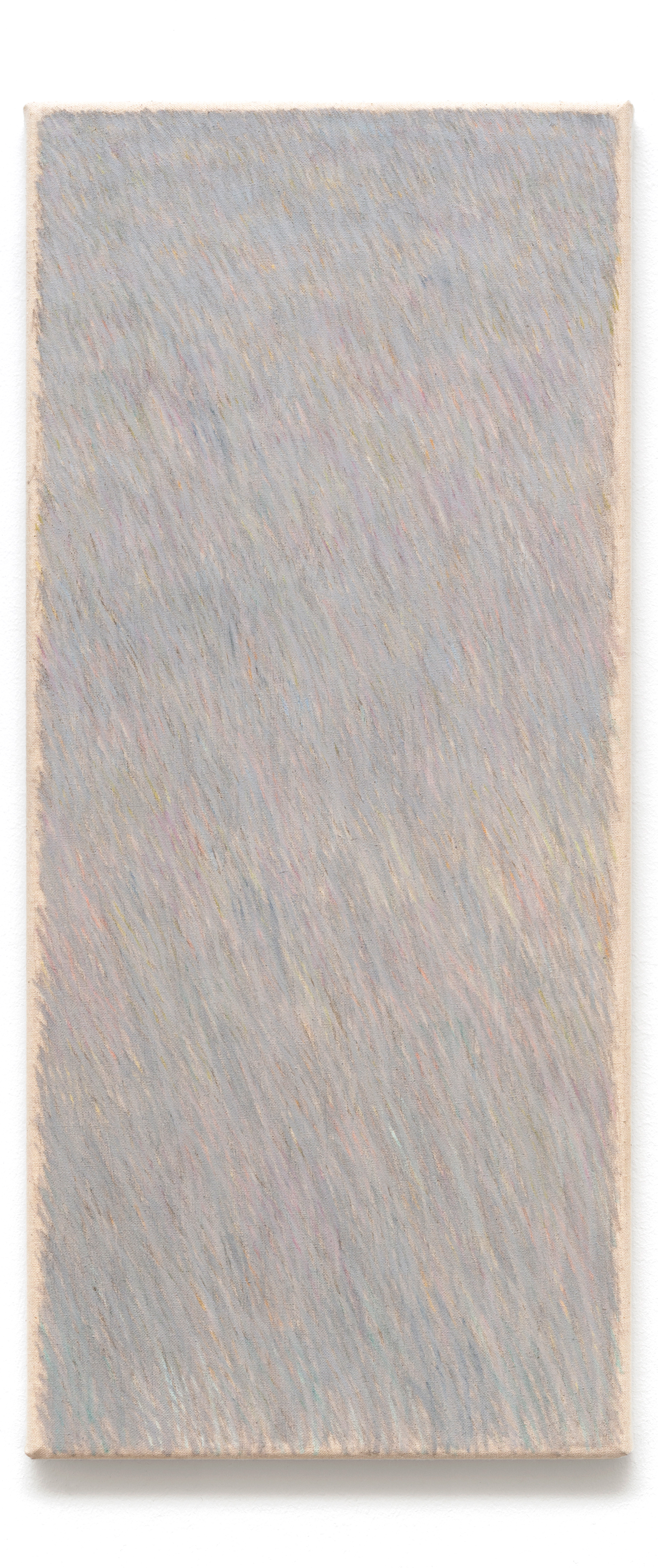 Gray study, 2023, oil on calico, 45x20cm