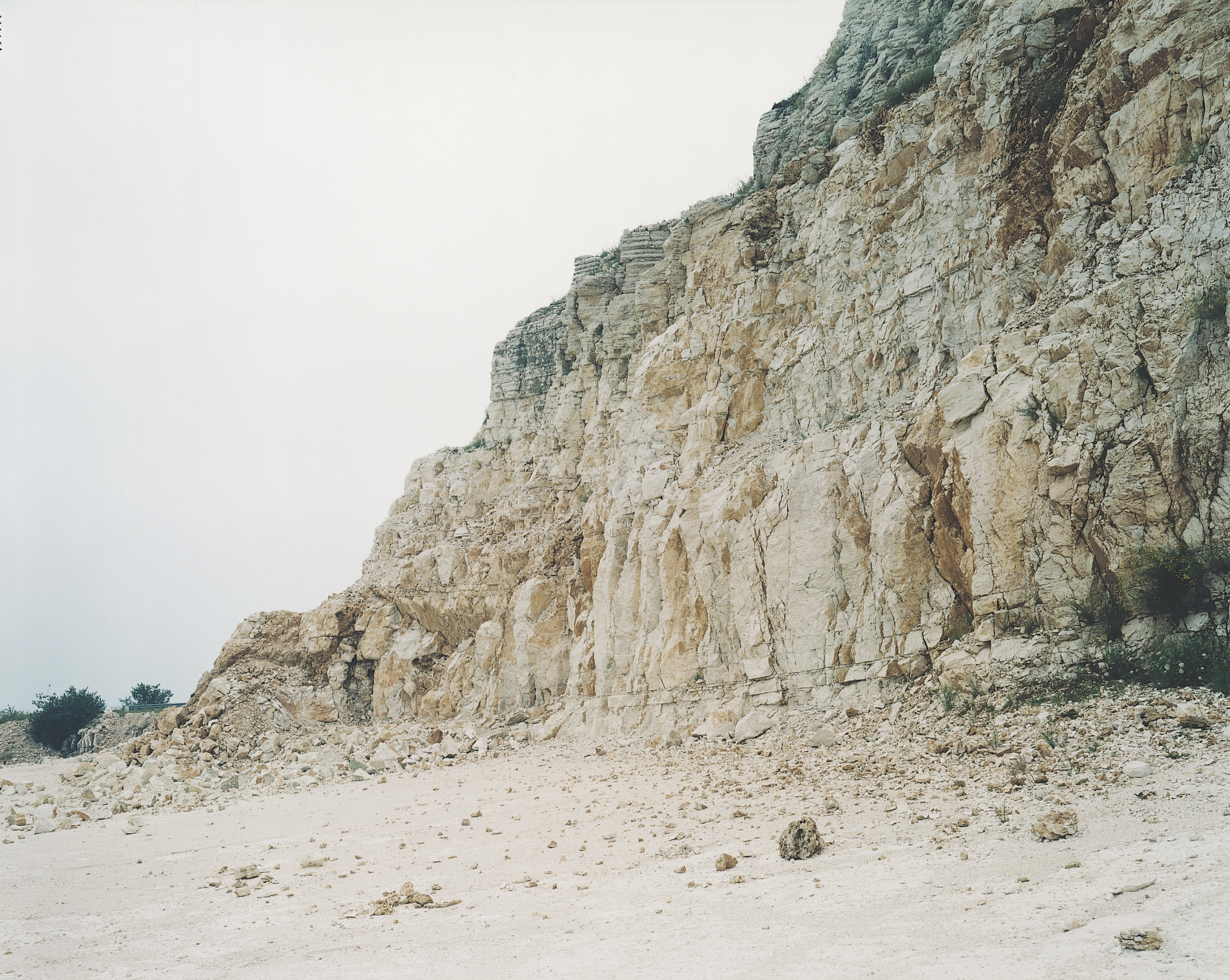 Guido Guidi, Montegrappa, Campo Solagna, 1988, stampa a contatto C-print, cm 19,5 x 24,5