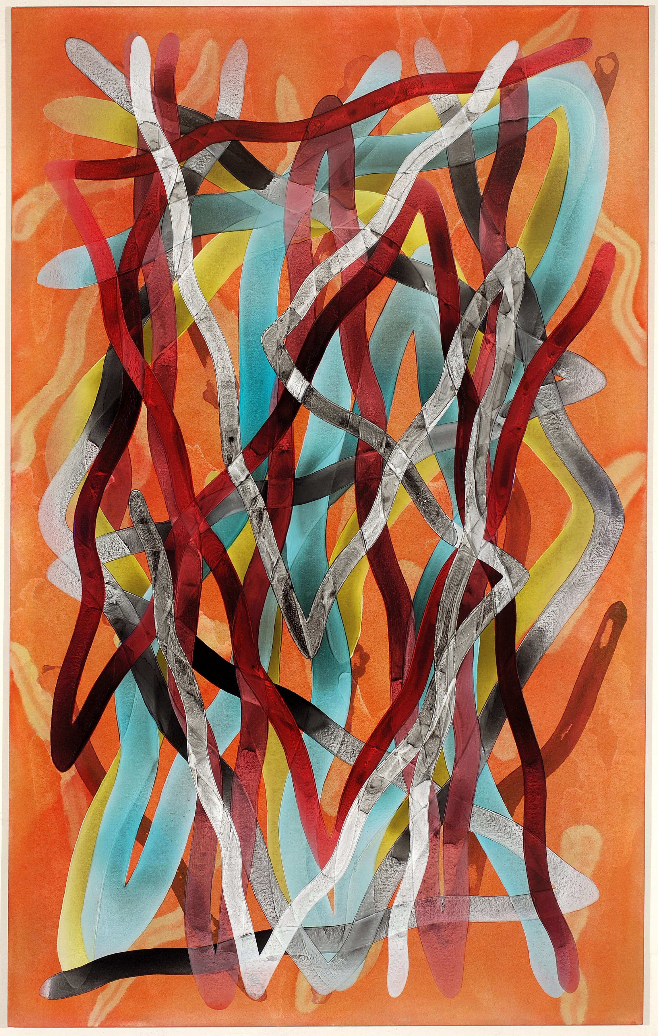 2015 I, acrylic on canvas, 80 x 50 inches