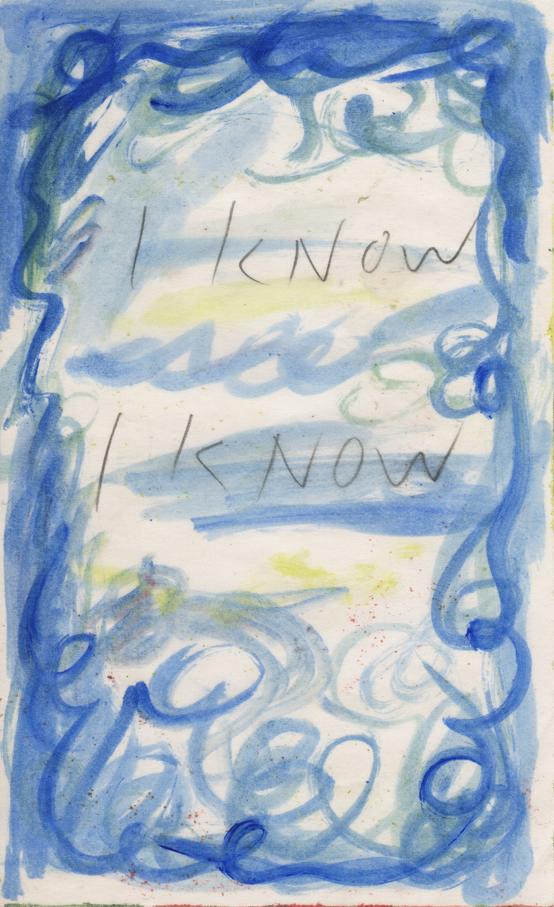 Untitled 7, oil on paper, 12 x 20 cm, 2021