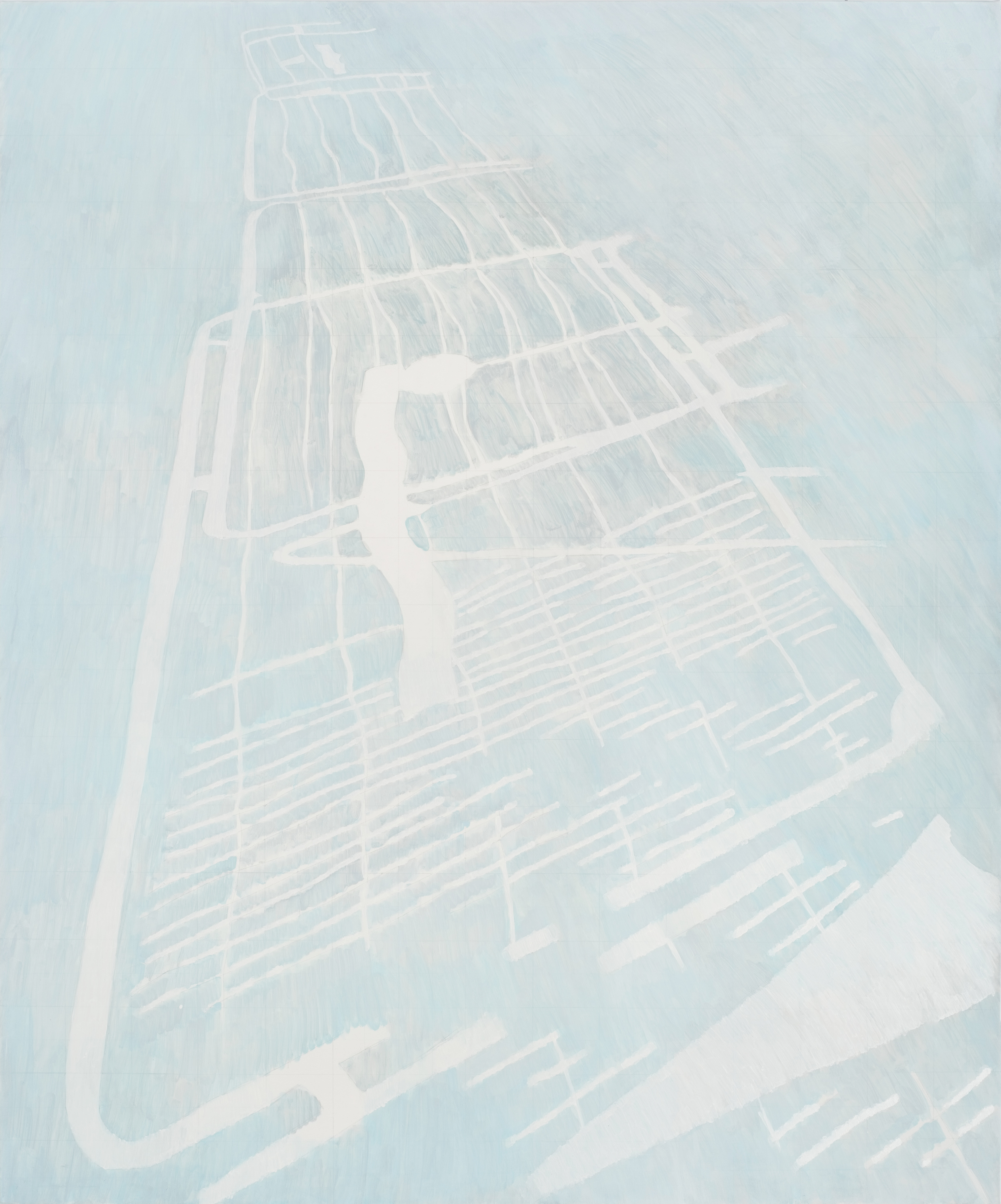 Untitled (天梯) V, 180x150cm, oil on canvas, 2021 