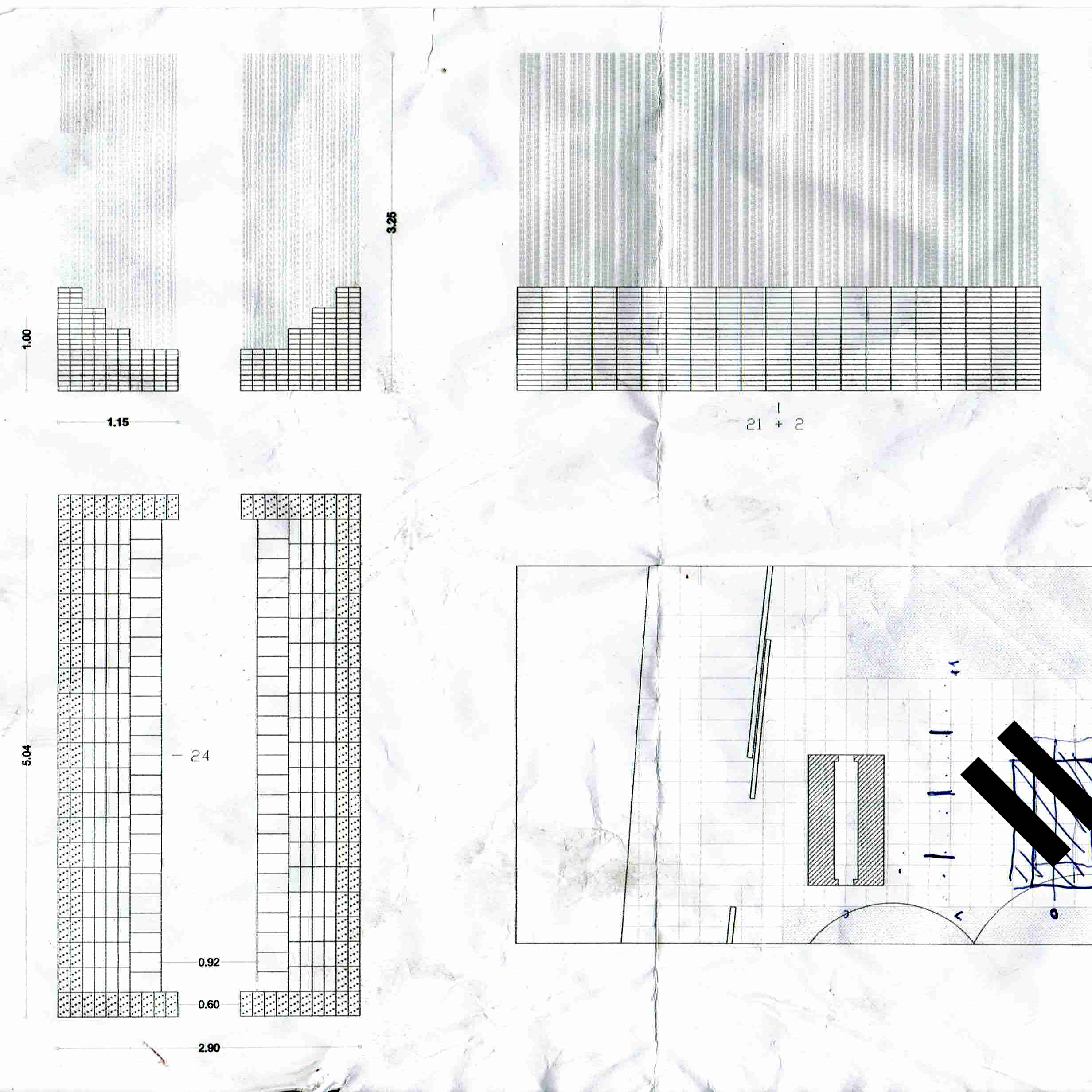 [Encuentro ideológico], display and exhibition – ‘Valladolid Efímera’, Museo Patio Herreriano, COAVA, Valladolid, 2019.