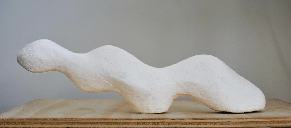 Smoke on the Mountain, Stoneware with white underglaze