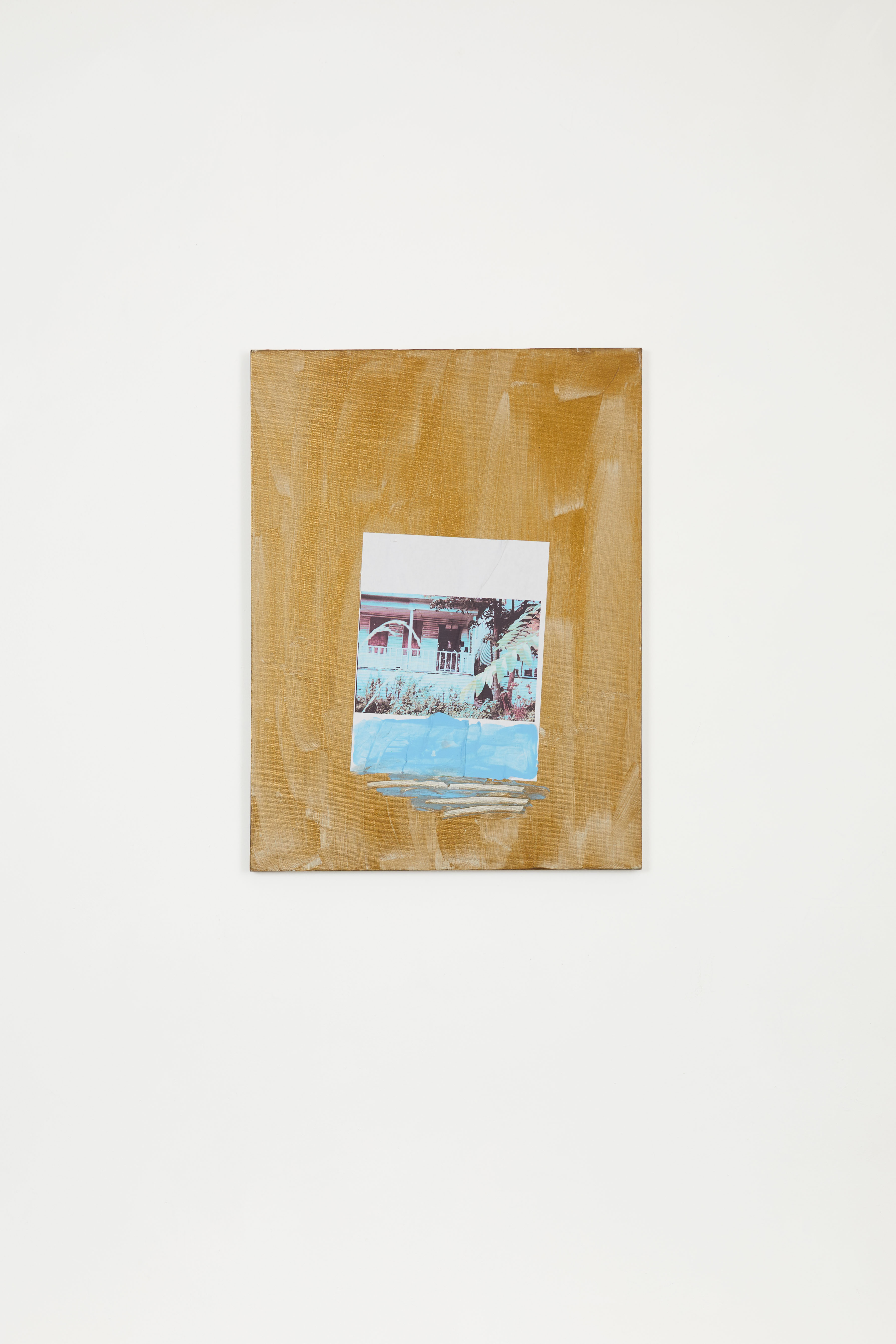 2012, Collage and acrylic on canvas, 24 x 18 in.