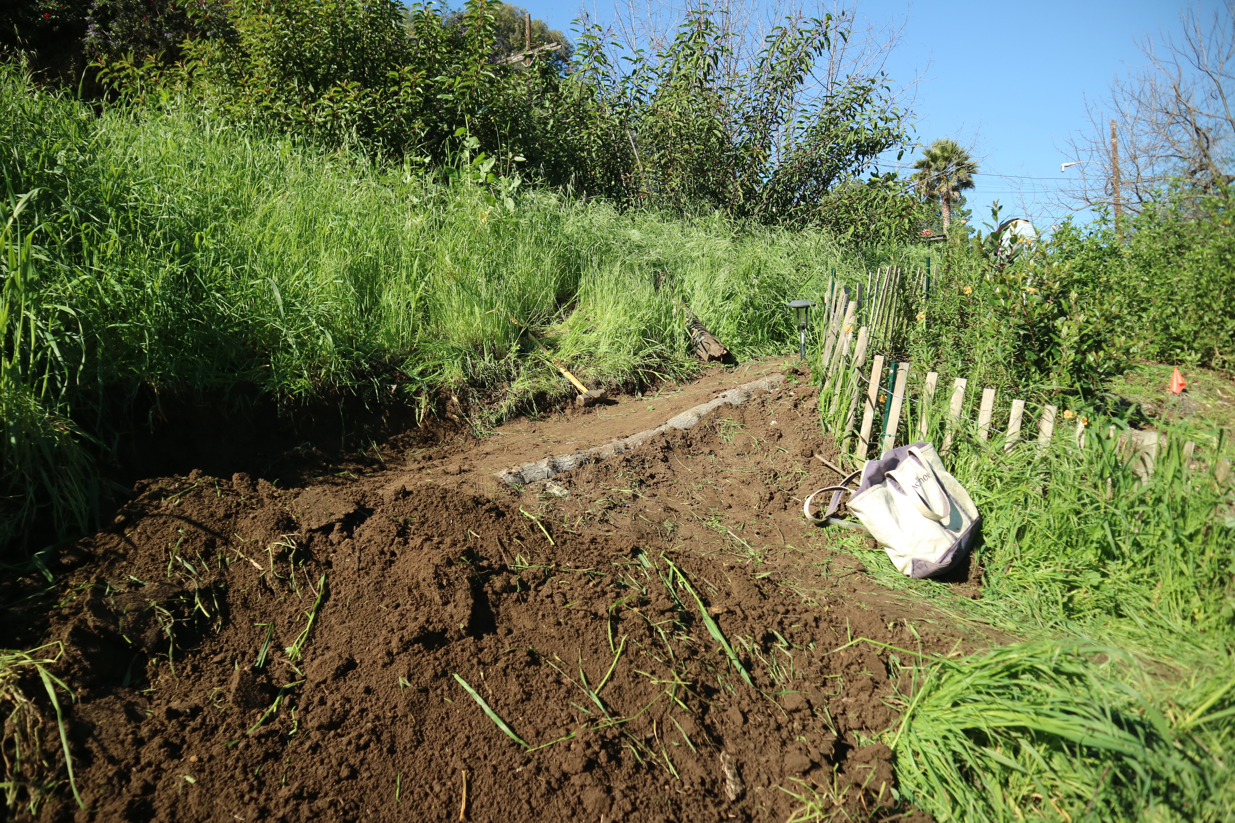 Fig 26. Trail reinforcement
